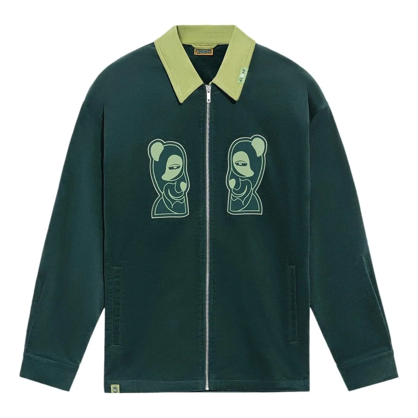 Li-Ning THE NORTH FACE Logo Printing Jacket 'Dark Green' AFDRA33-3 - 1
