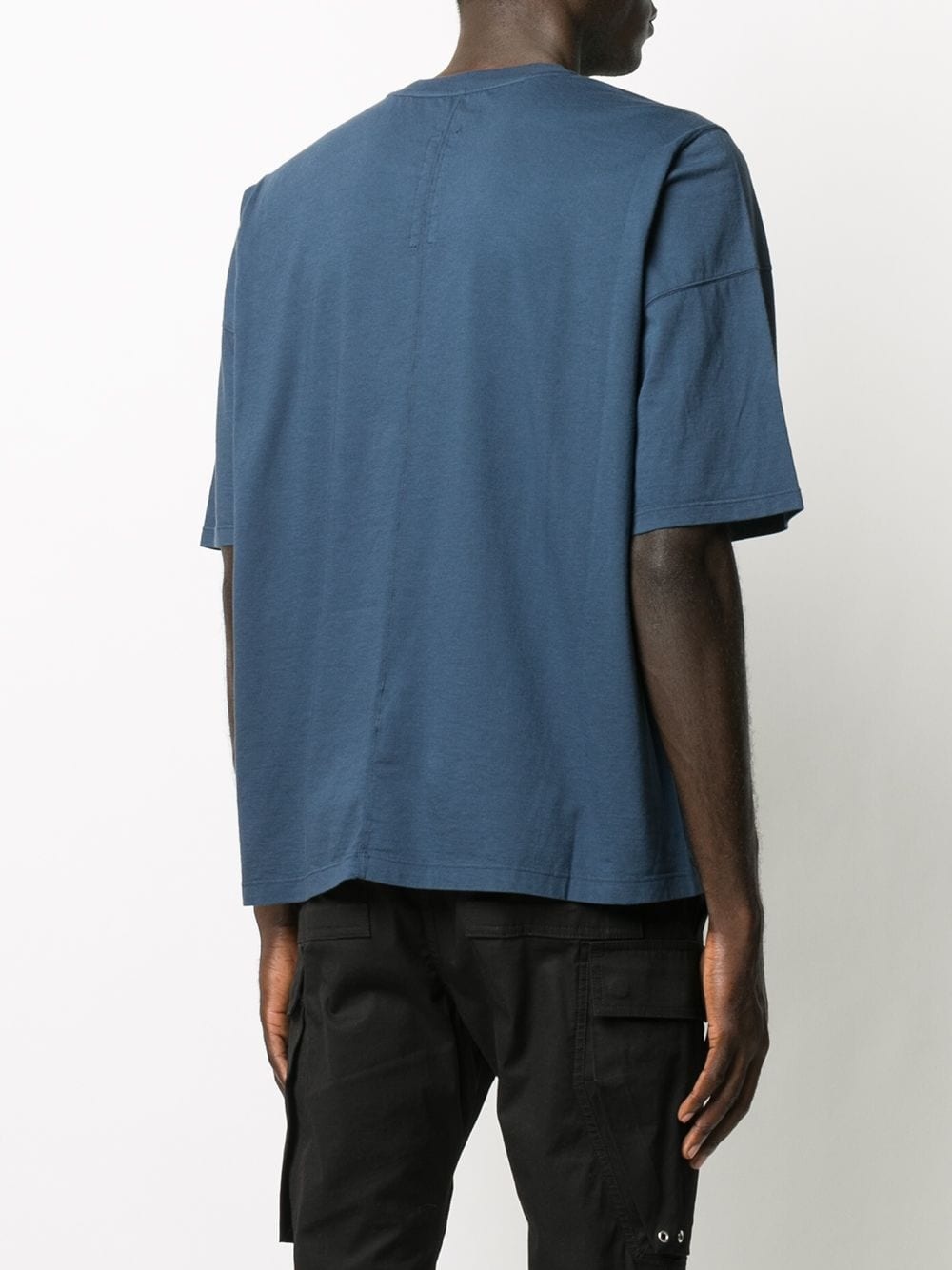 relaxed plain T-shirt - 4