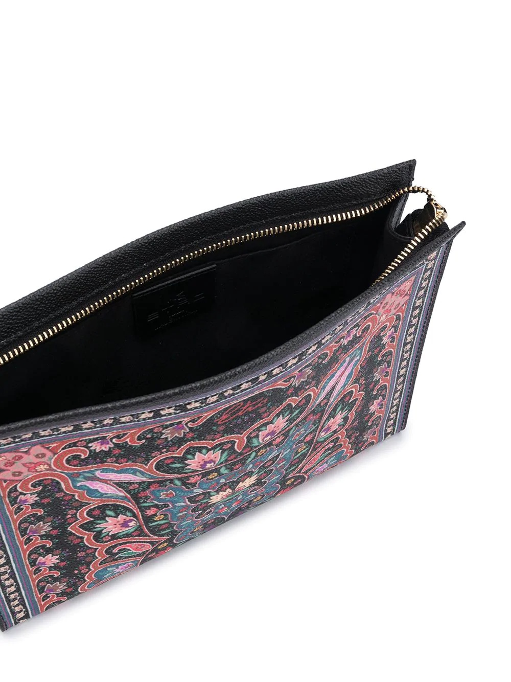 floral-print makeup bag - 4