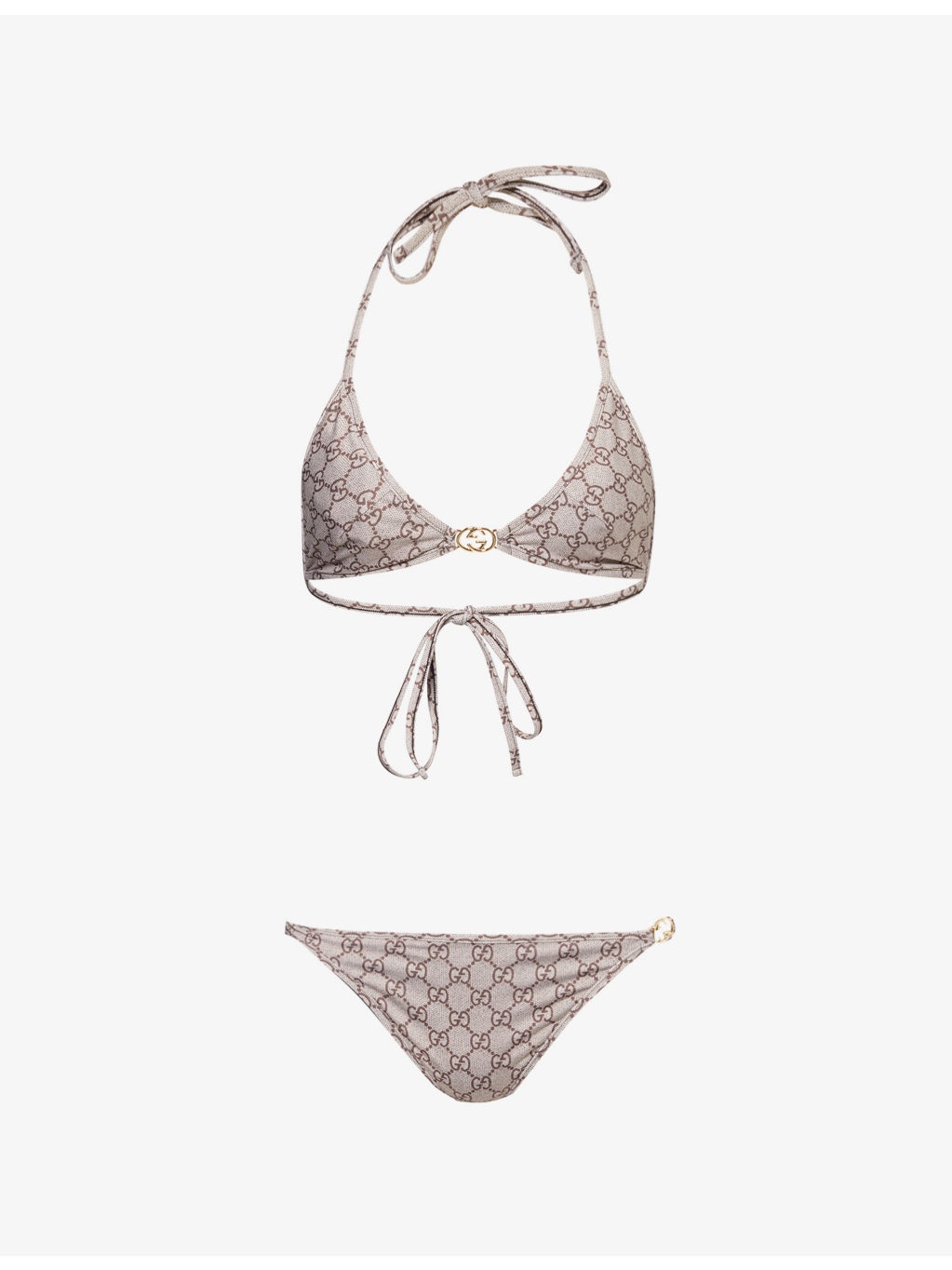 GG Supreme Logo-Embellished Bikini Set - 1