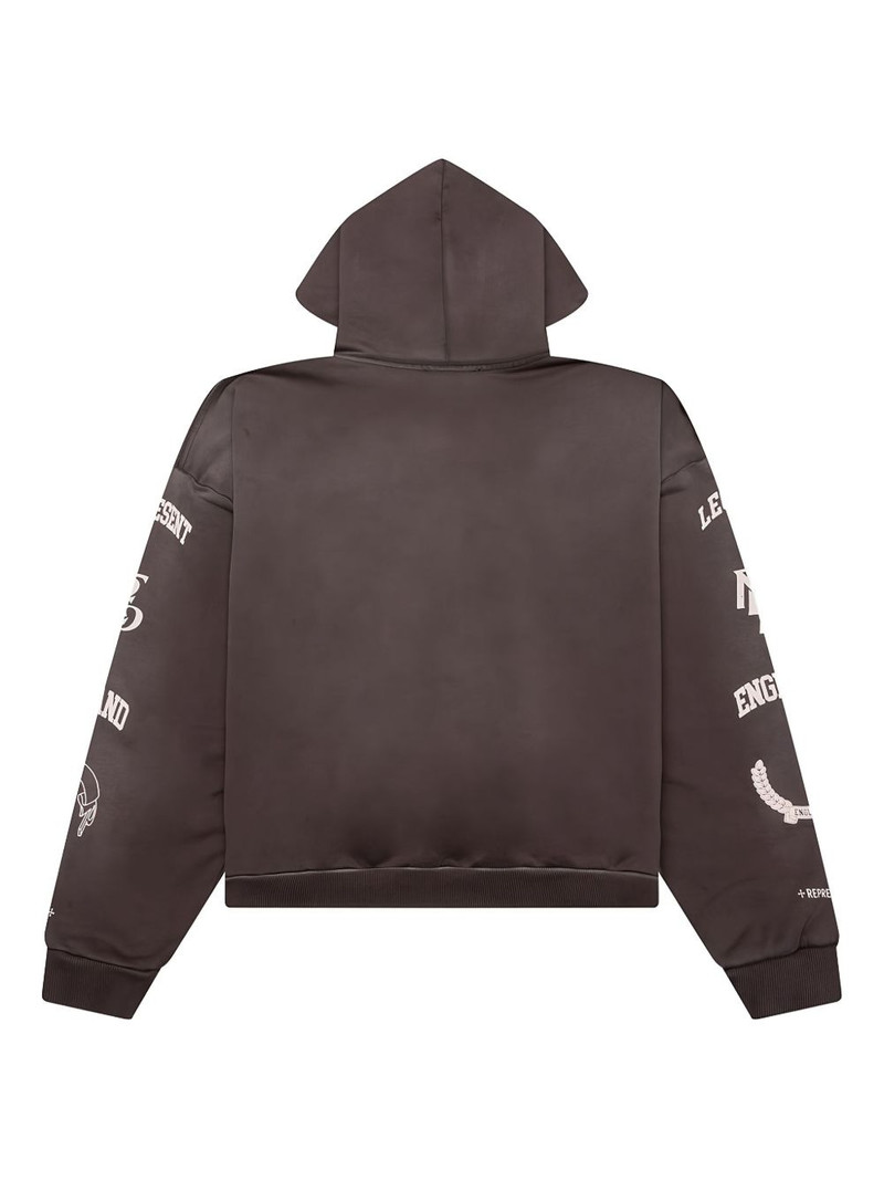 REPRESENT logo-print hoodie outlook