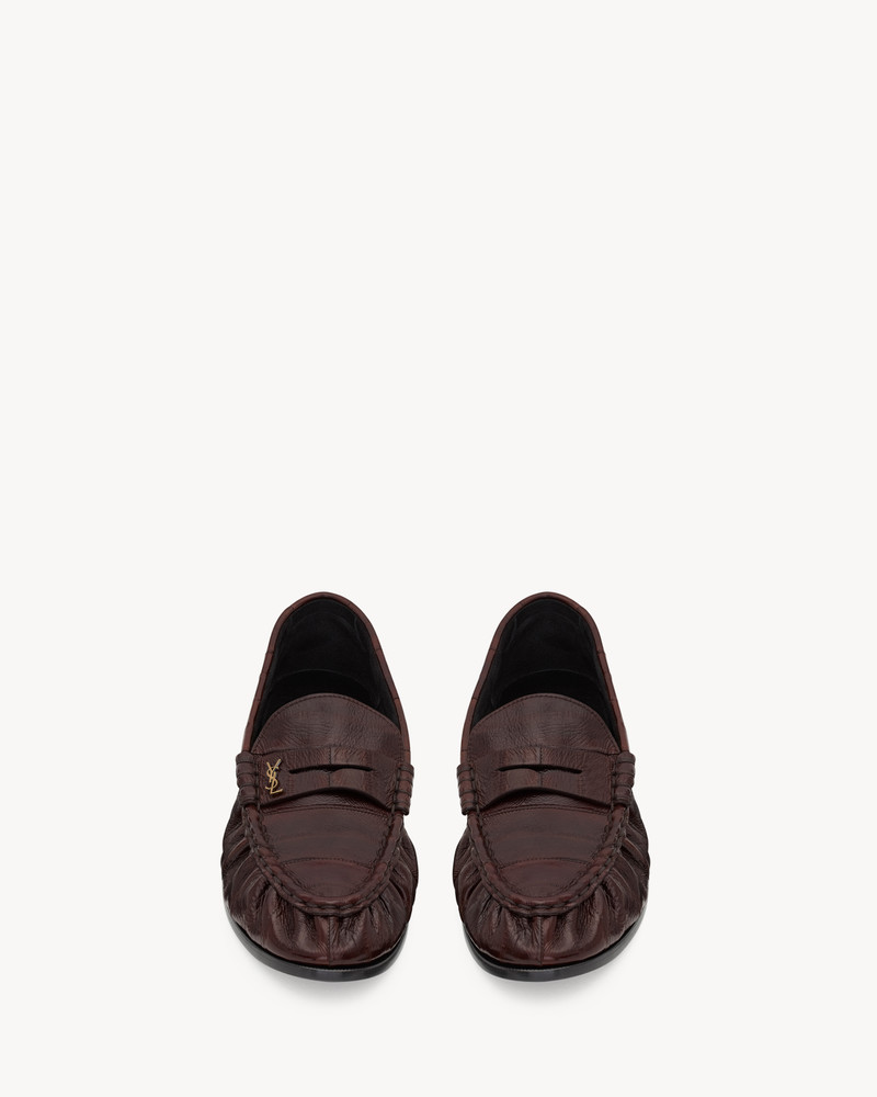 SAINT LAURENT LE LOAFER SUPPLE IN EEL outlook