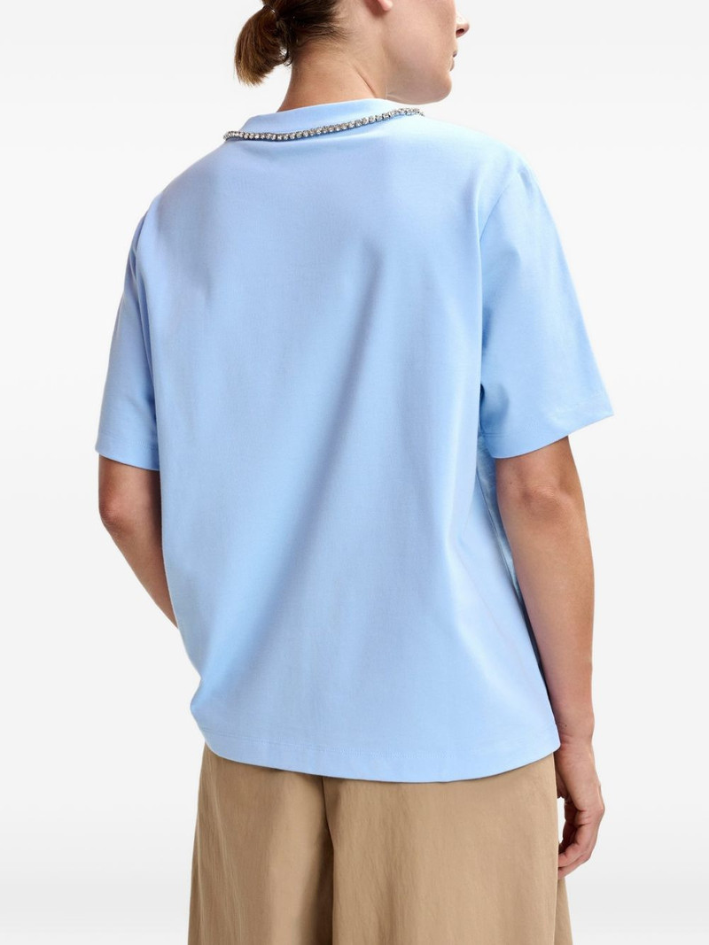 Jisos number-print T-shirt 4