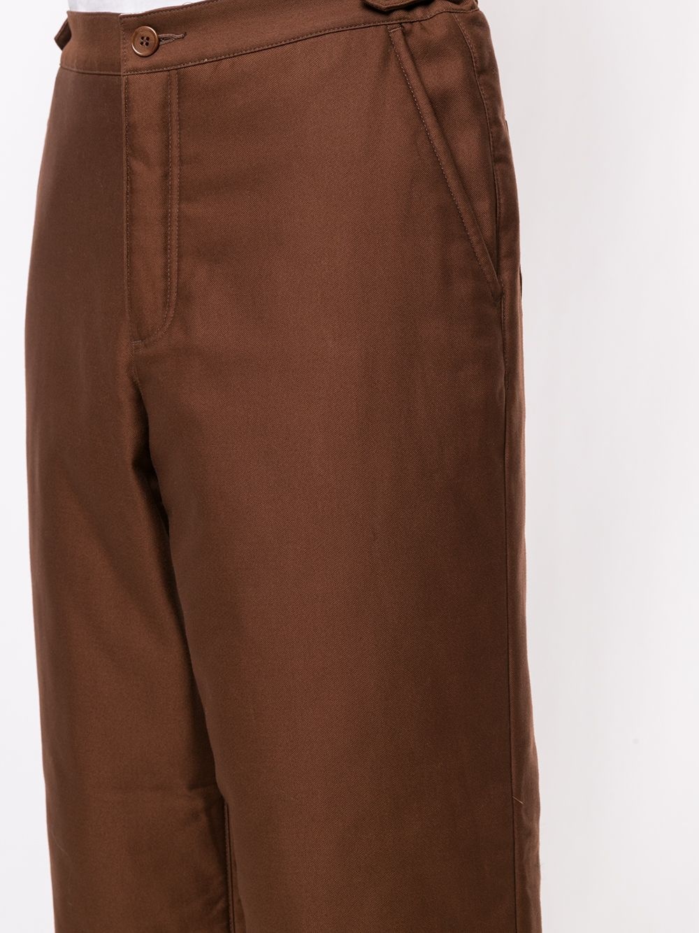 straight-leg trousers - 5