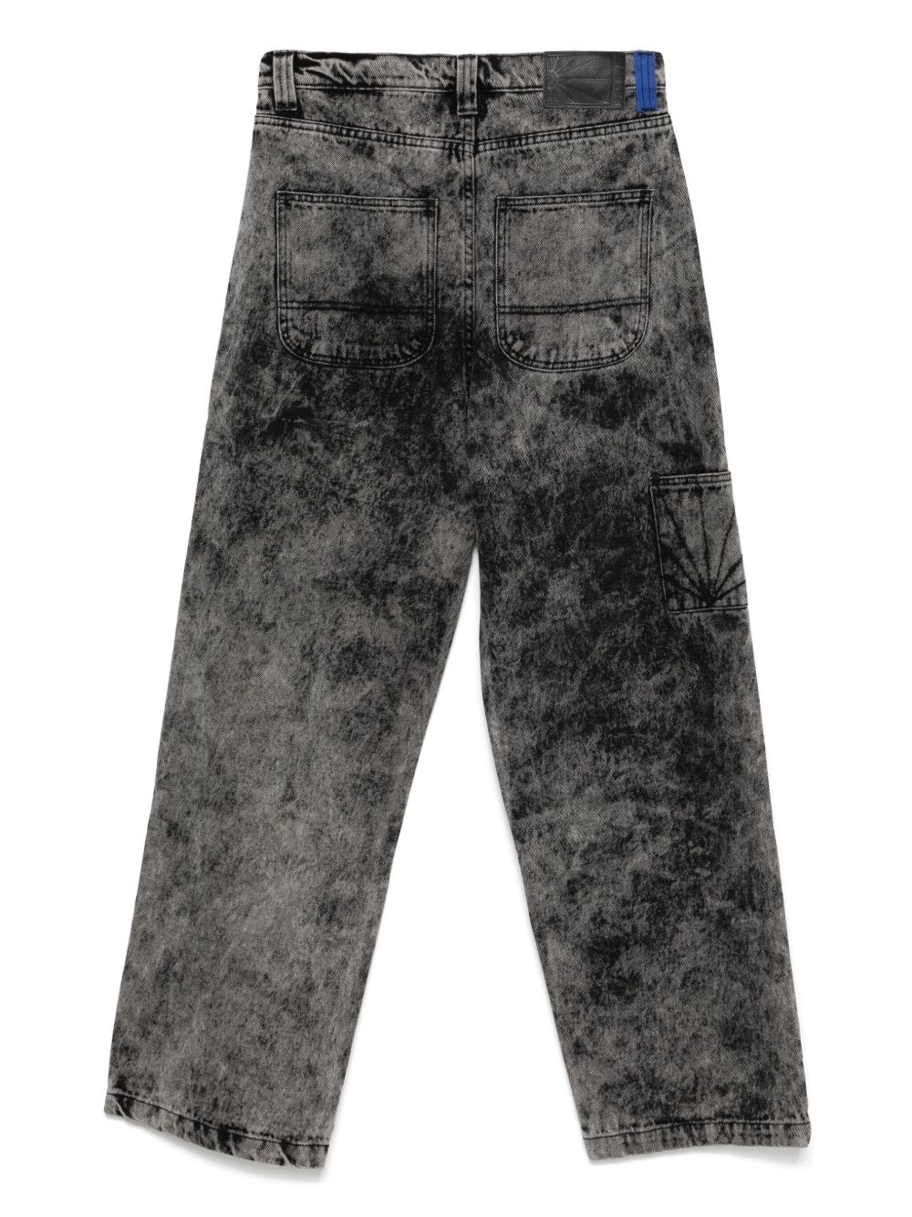 stonewashed jeans - 2