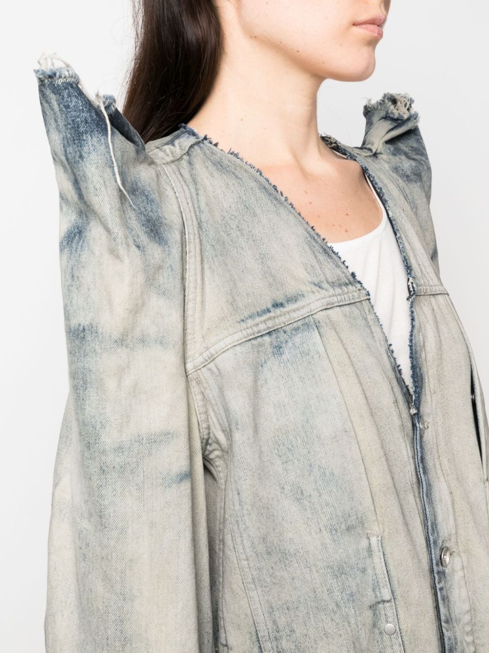 Tec Worker 3D-detail denim jacket - 5