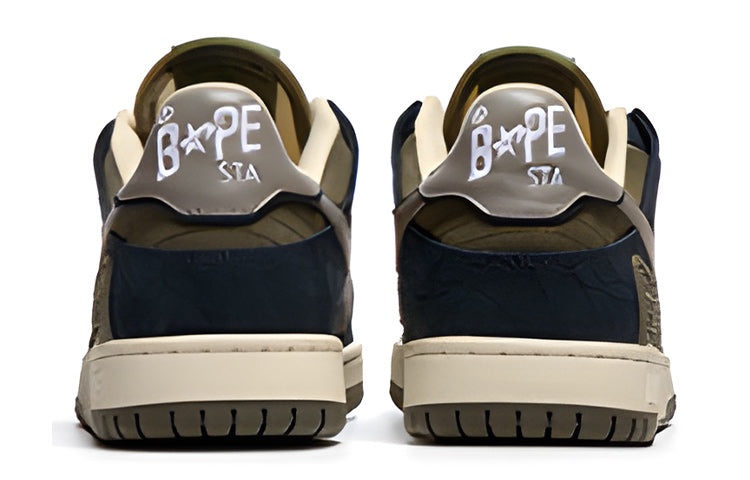 A BATHING APE Sk8 Sta 'Dark Chocolate' 1I70-191-003-BG - 4