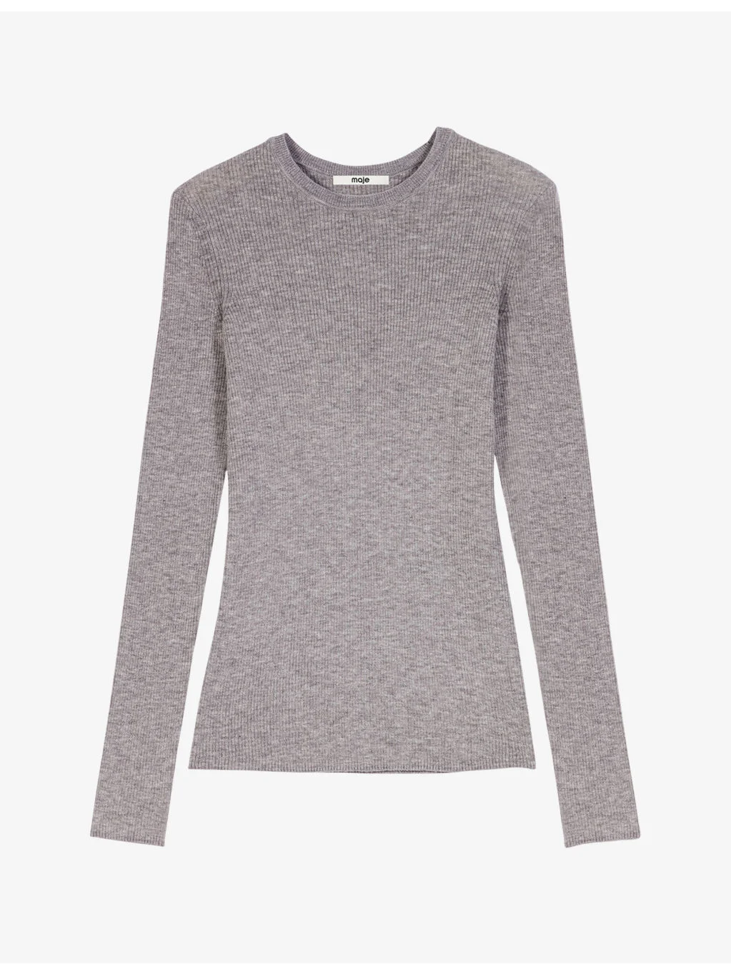 Second-Skin Round-Neck Wool and Silk-Blend Jumper - 1