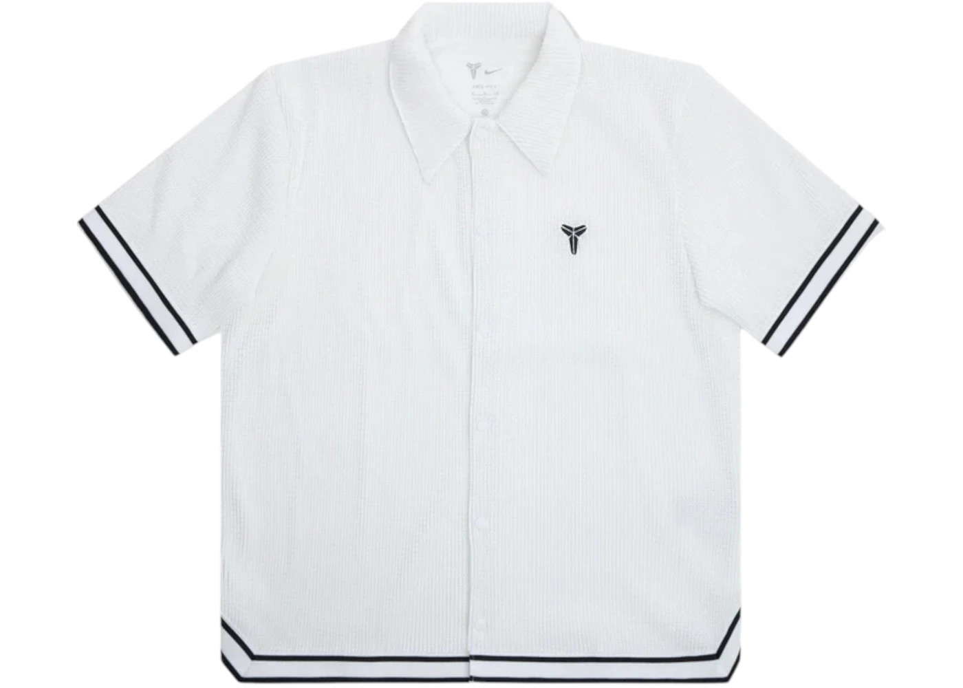 Nike What The Kobe Pleated S/S Top White - 1