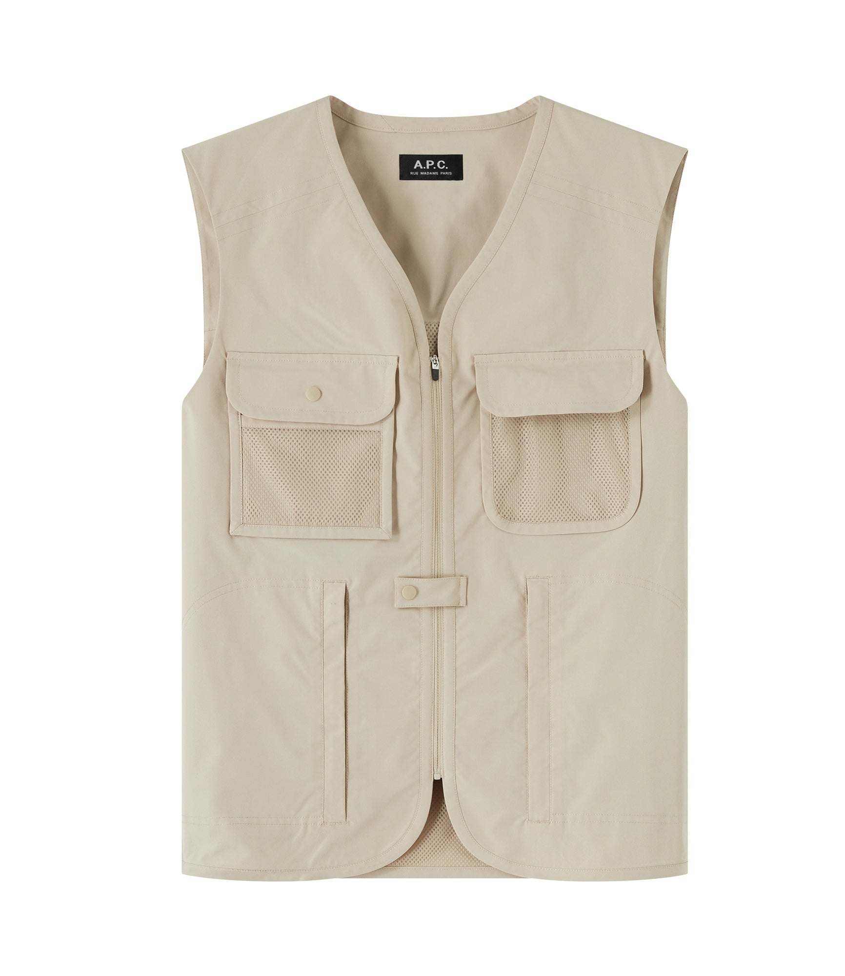 ALBAN SLEEVELESS JACKET - 1