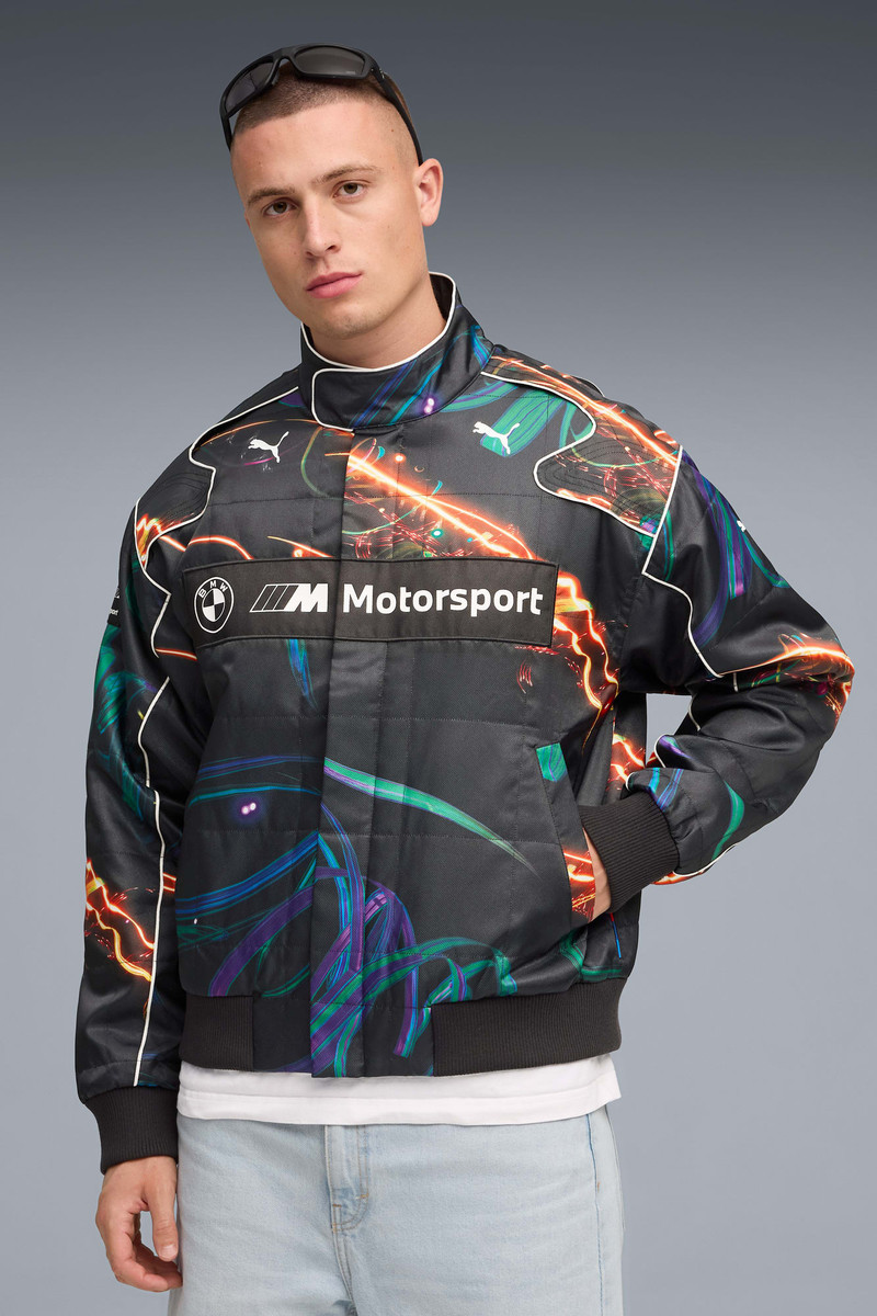 PUMA BMW M Motorsport Cao Fei Men's Racer Jacket outlook