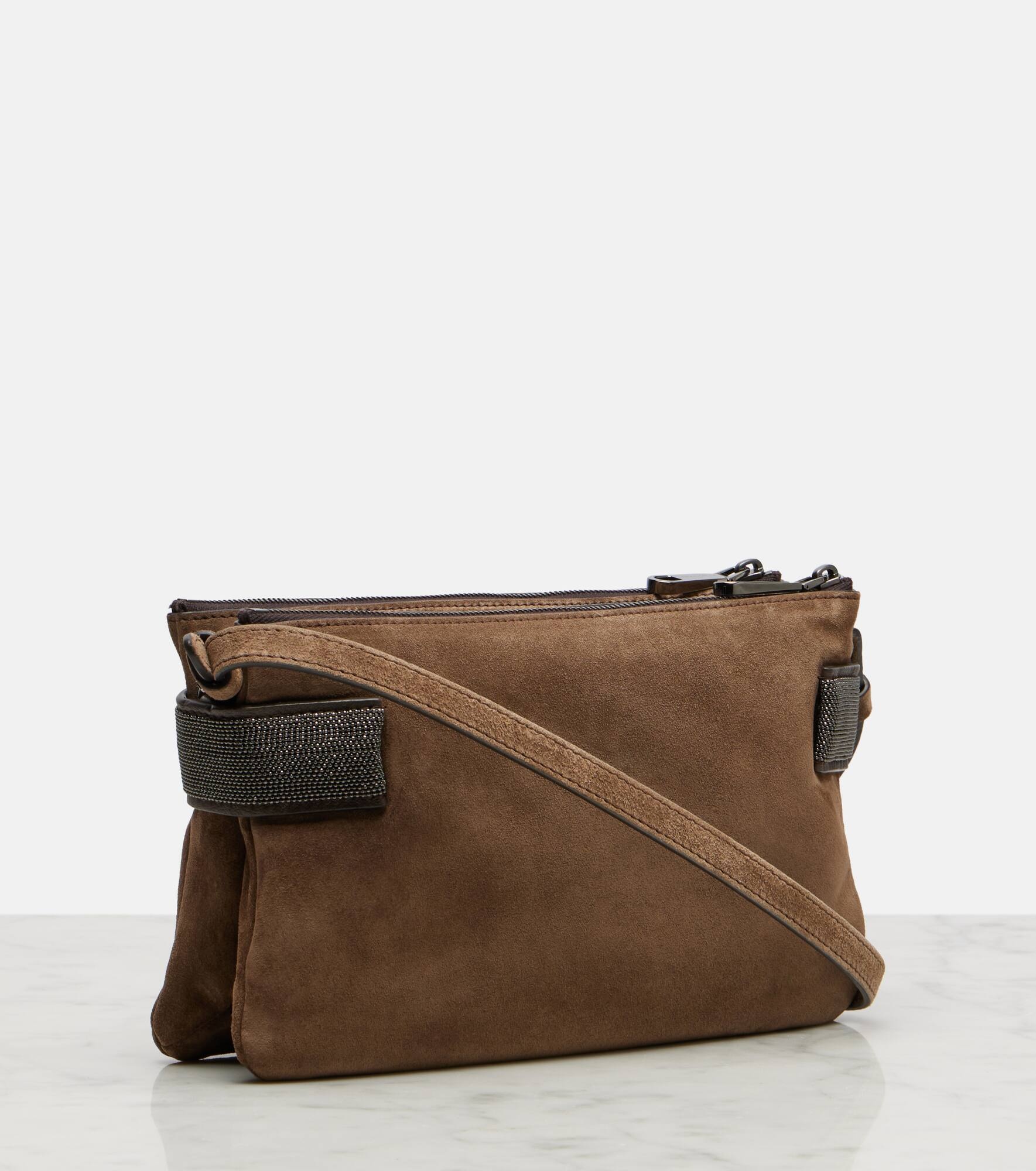 Essence Monili Small suede shoulder bag - 4