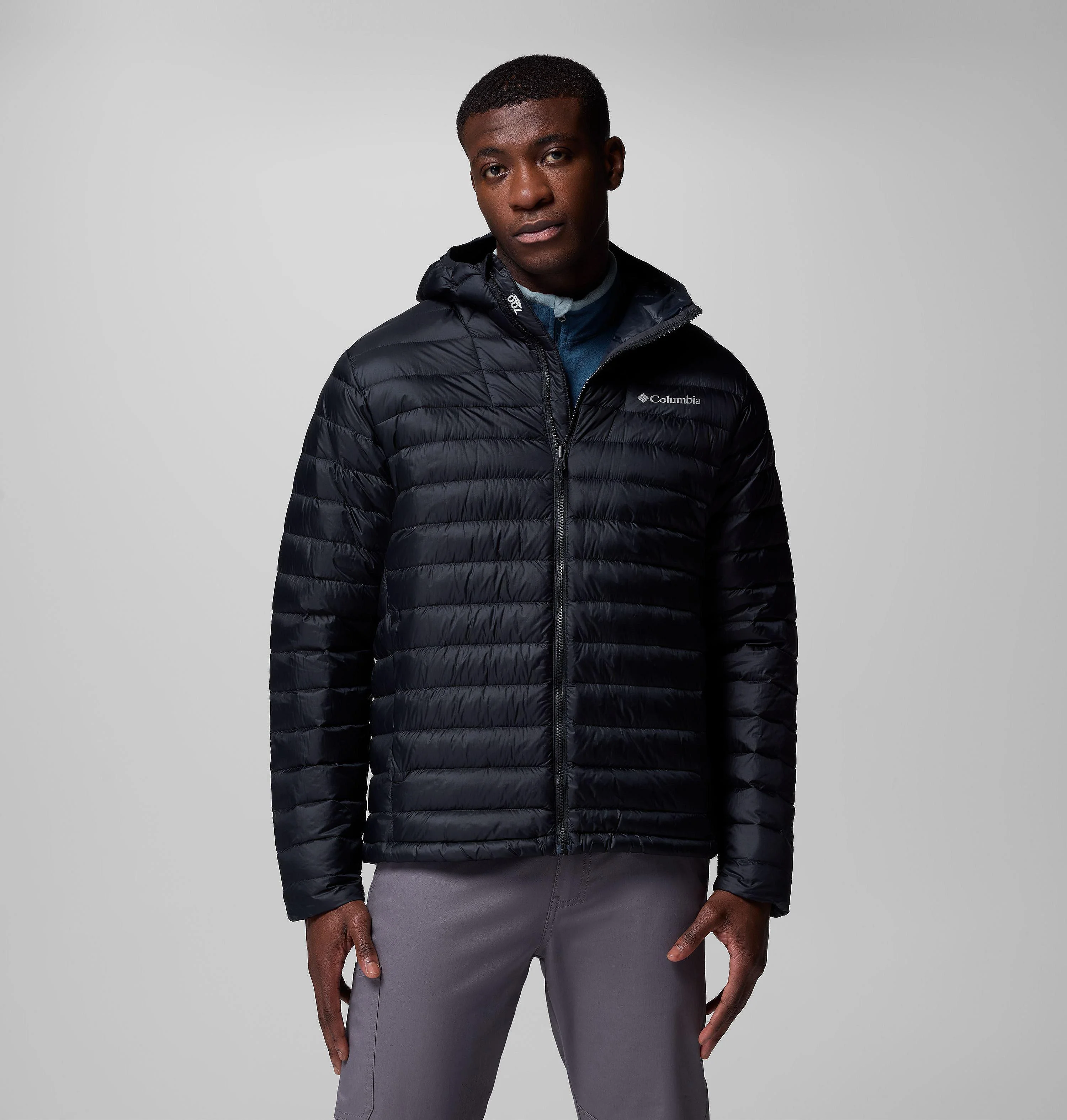 Men's Corelite Down Hooded Jacket - 1