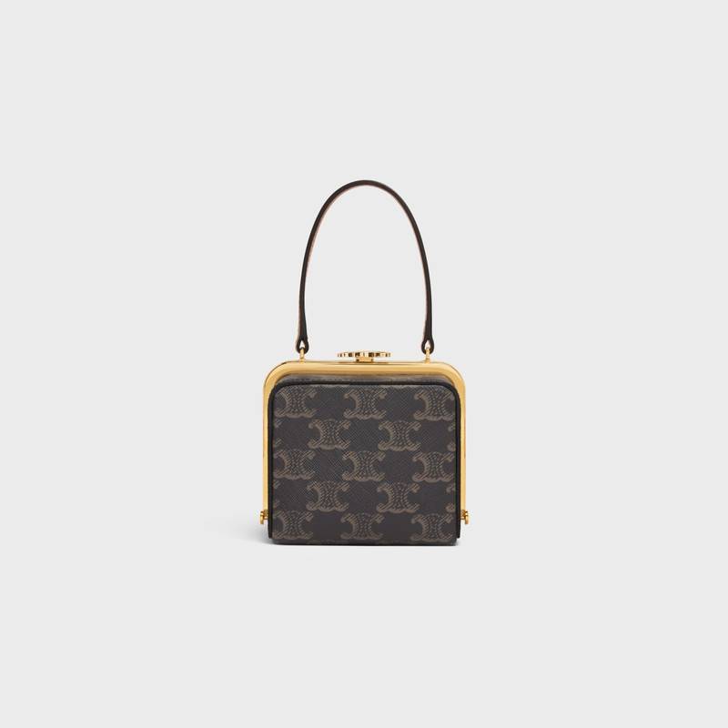 TRIOMPHE MINAUDIERE in Triomphe Canvas and Calfskin 1