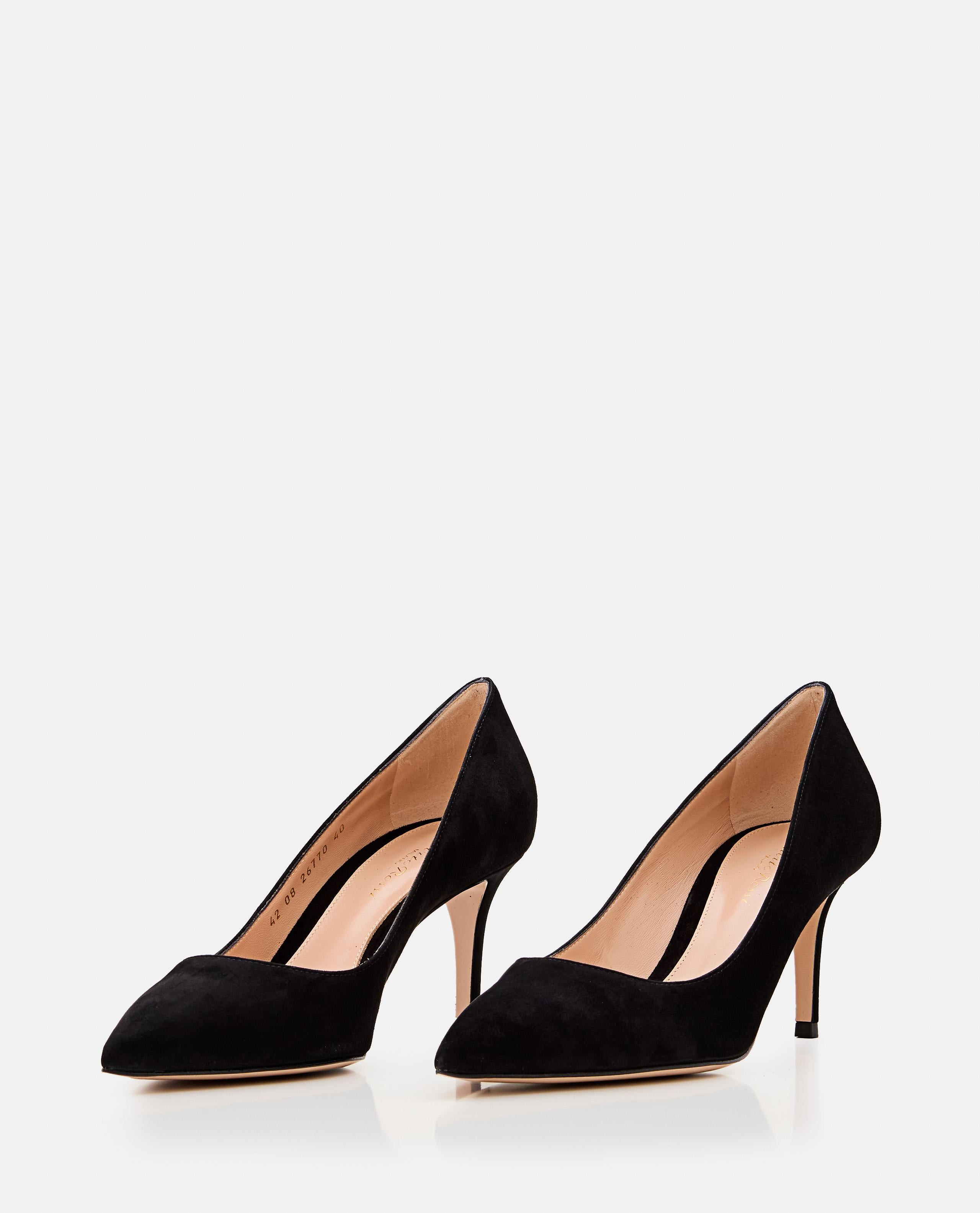 70MM GIANVITO SUEDE PUMP - 2