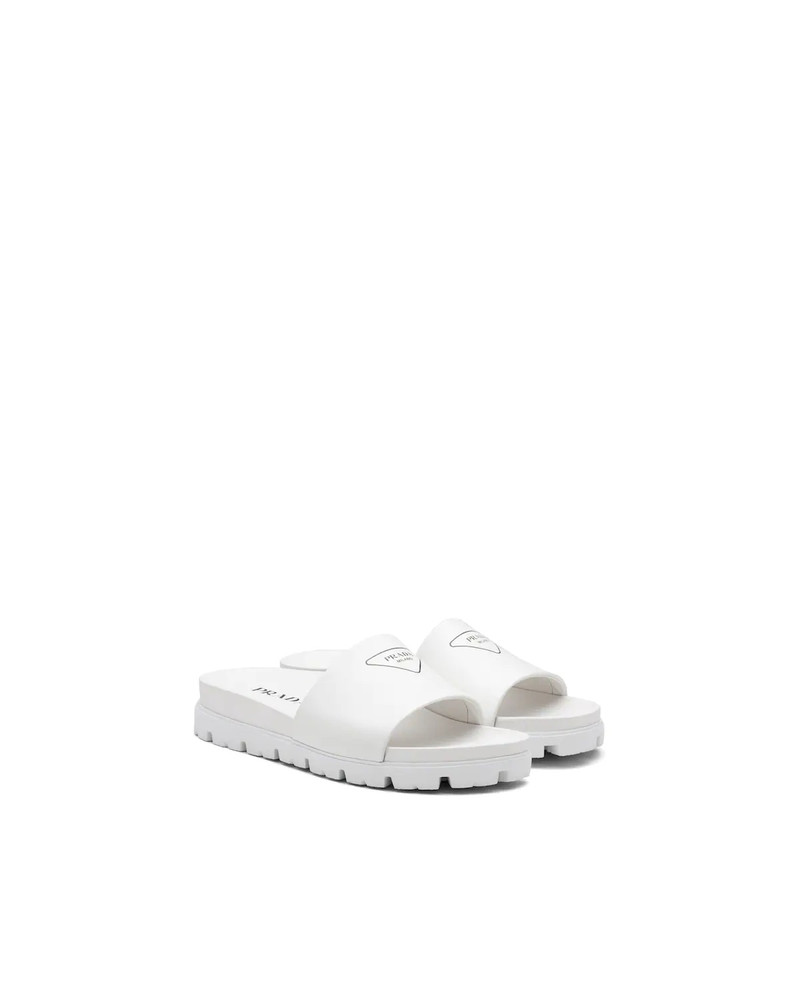 Leather slide sandals 2