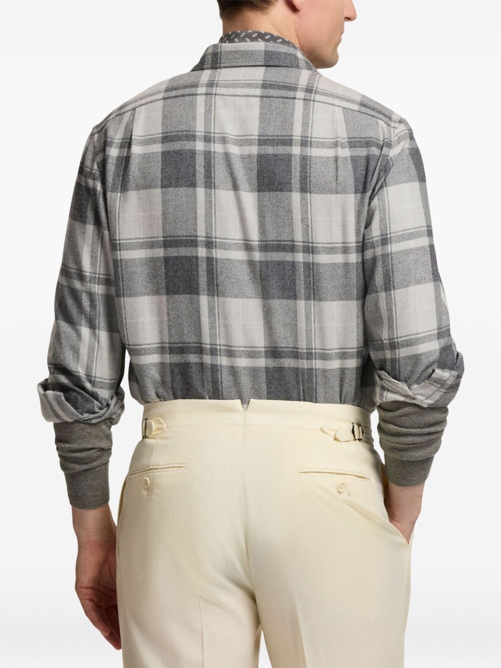 checked pocket shirt - 5