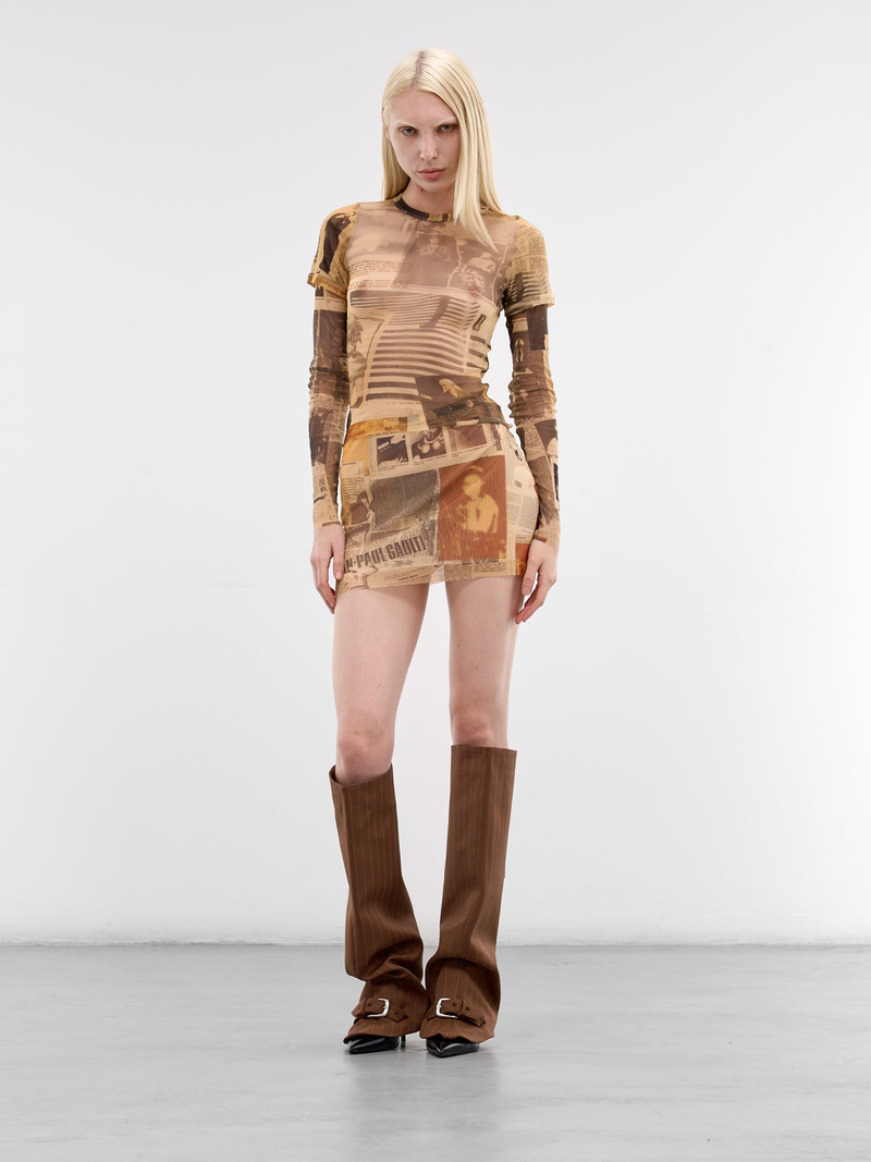 Jean Paul Gaultier Journal Double Sleeve Baby Tee outlook