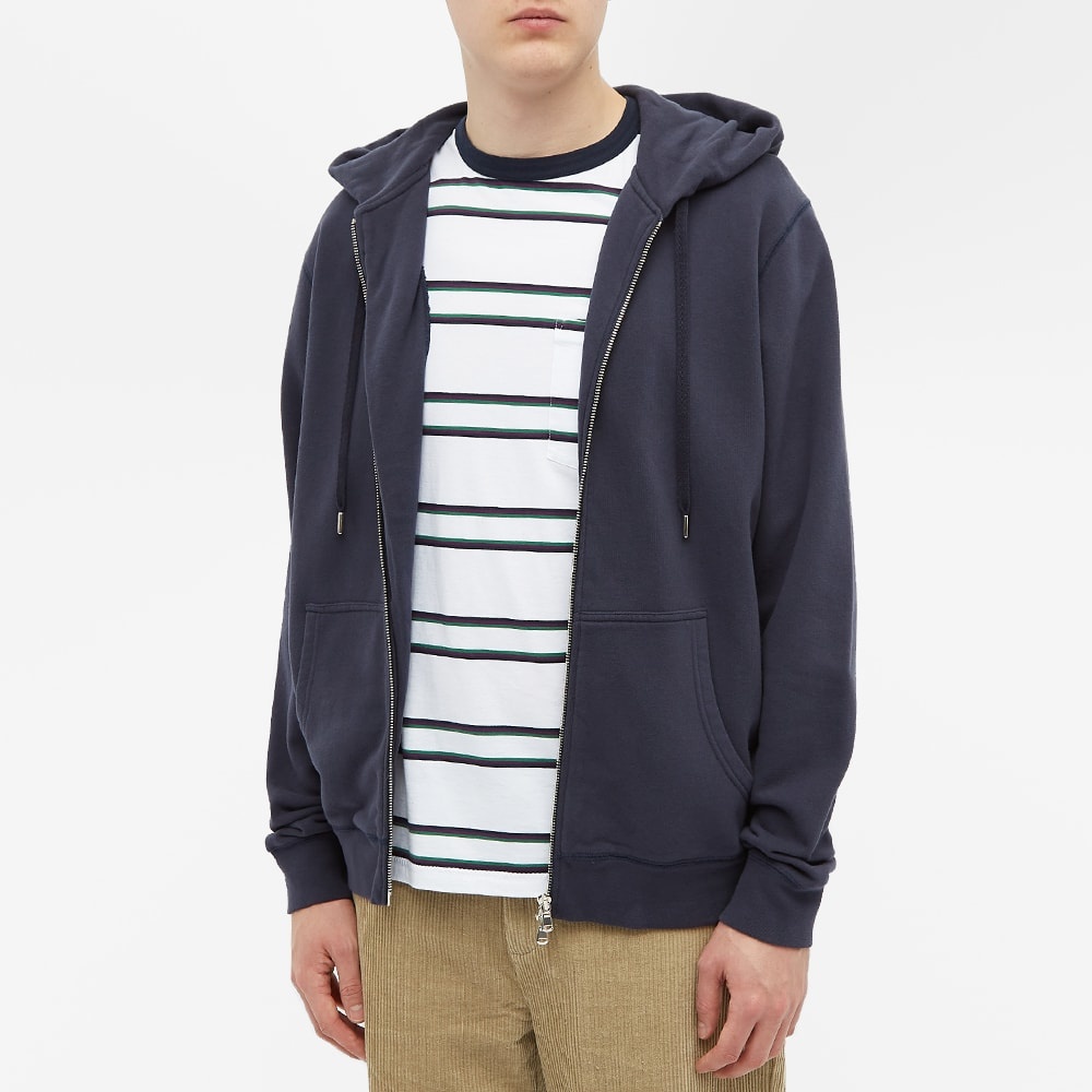 Sunspel Loopback Zip Hoody - 4