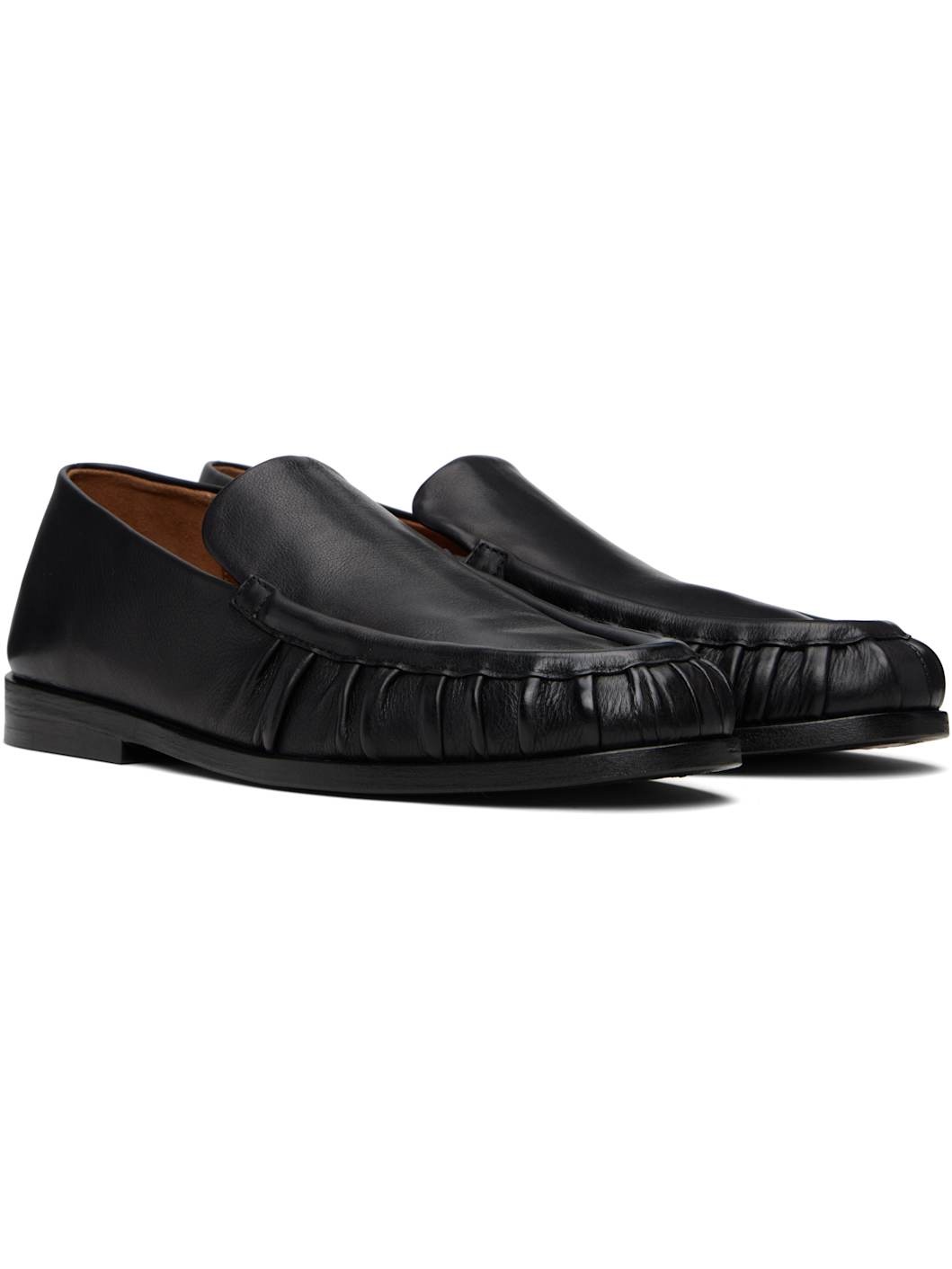 Black Mocassino Loafers - 4