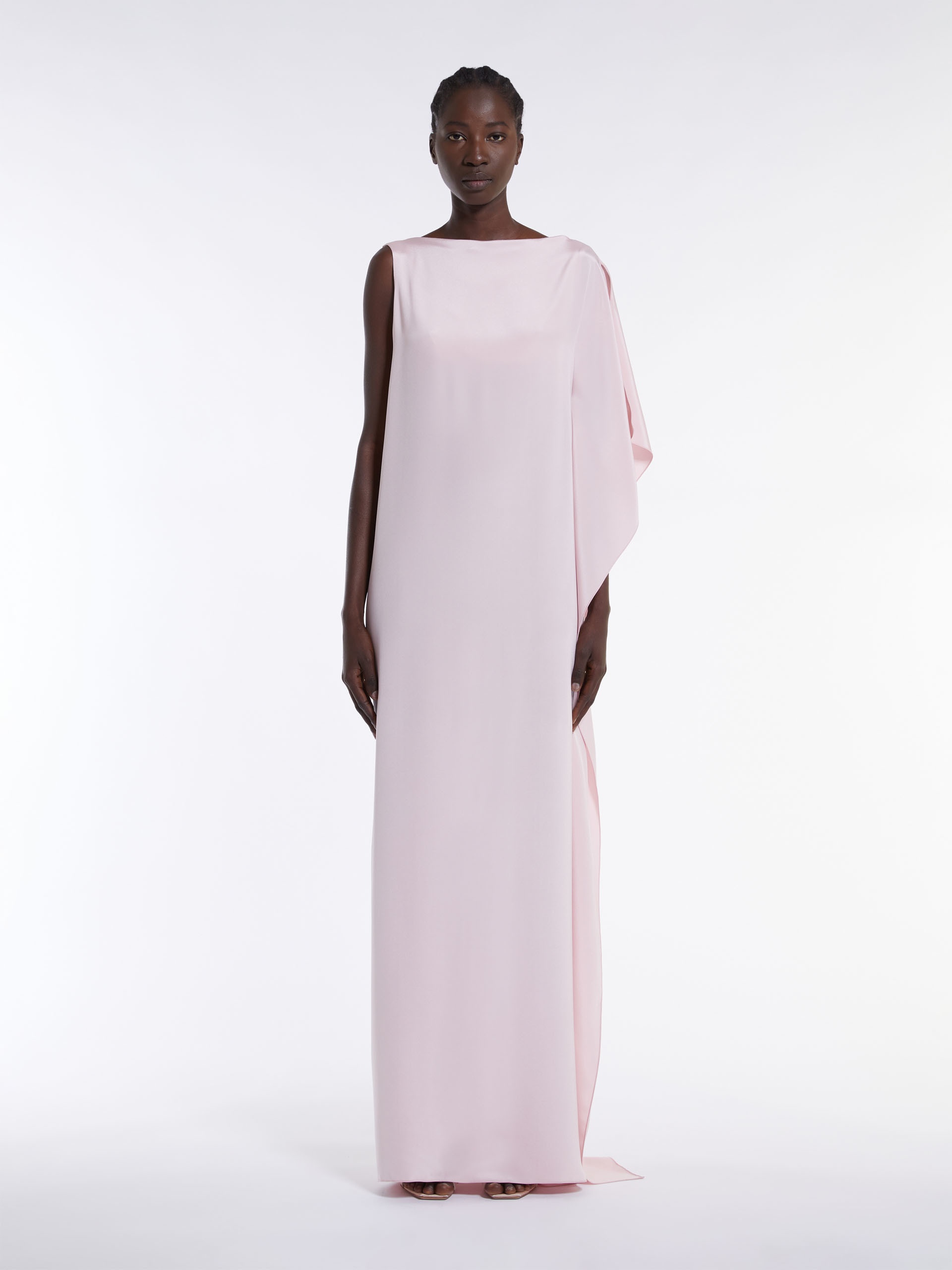 ワンピース MAX MARA DERUTA SATIN DRESS IN FADED SILK DERUTA SATIN DRESS IN FADED SILK 2511221114600 DERUTA/002