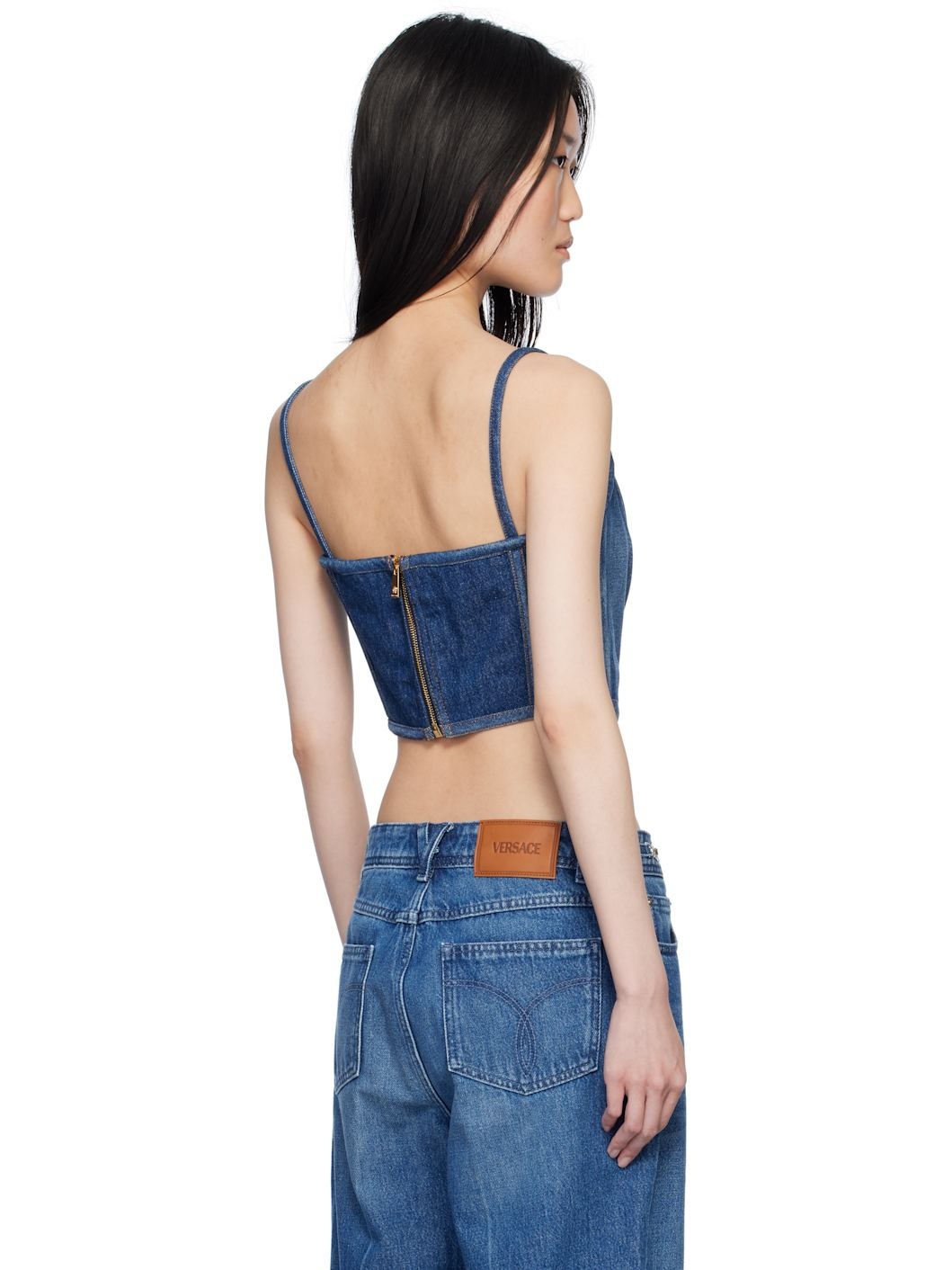 Blue Medusa '95 Denim Tank Top - 3