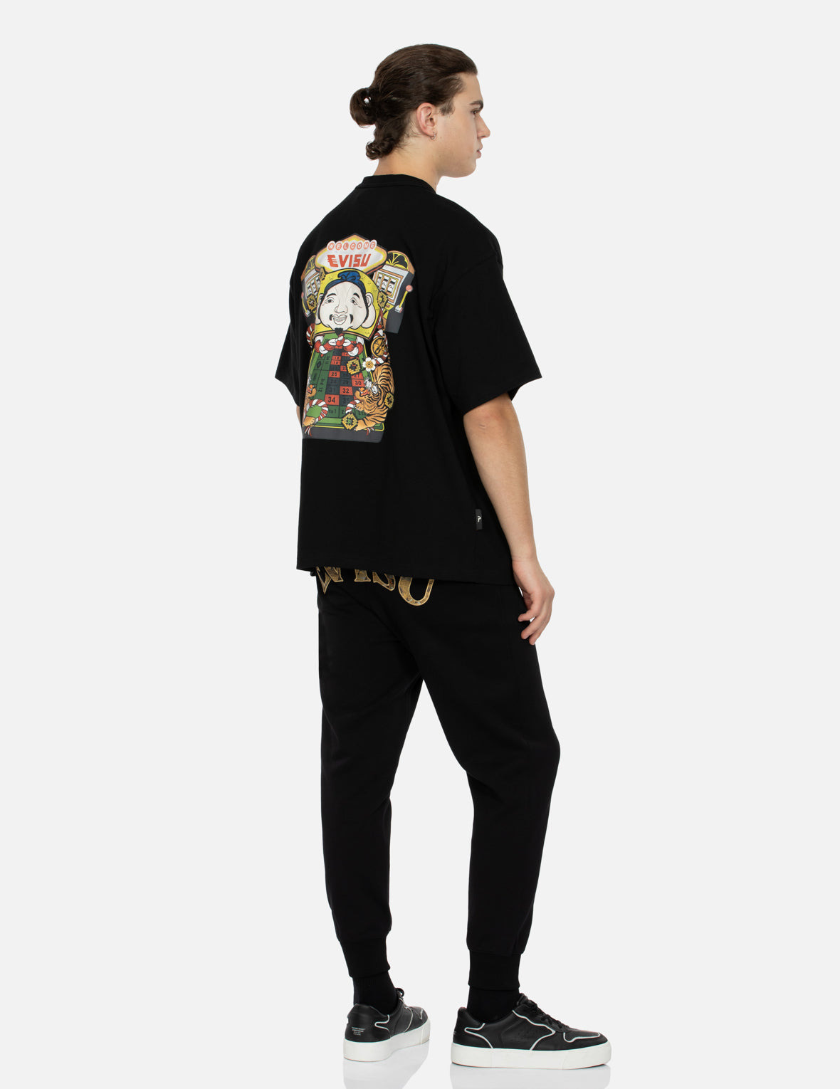LUCKY SLOT MACHINE PRINT LOOSE FIT T-SHIRT - 3