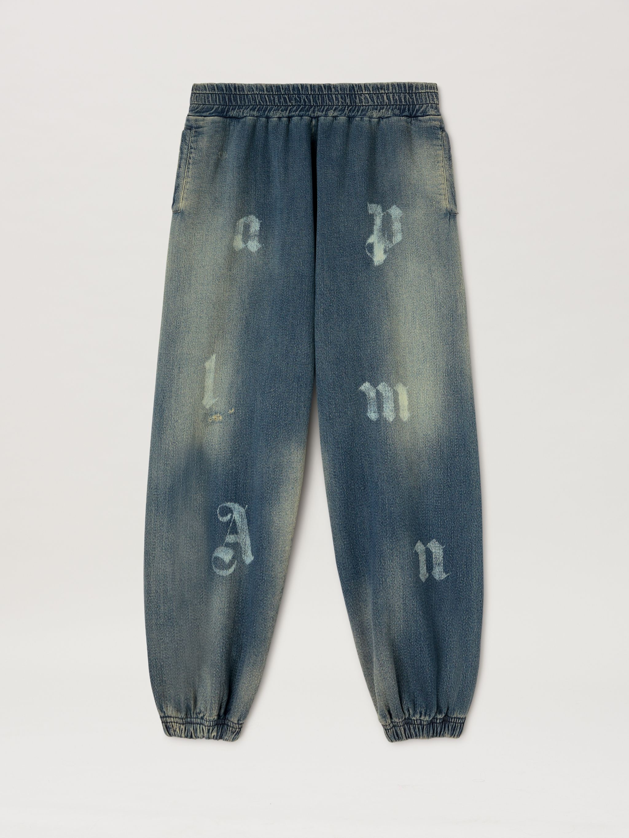 LOGO WASHED SWEATPANTS - 1