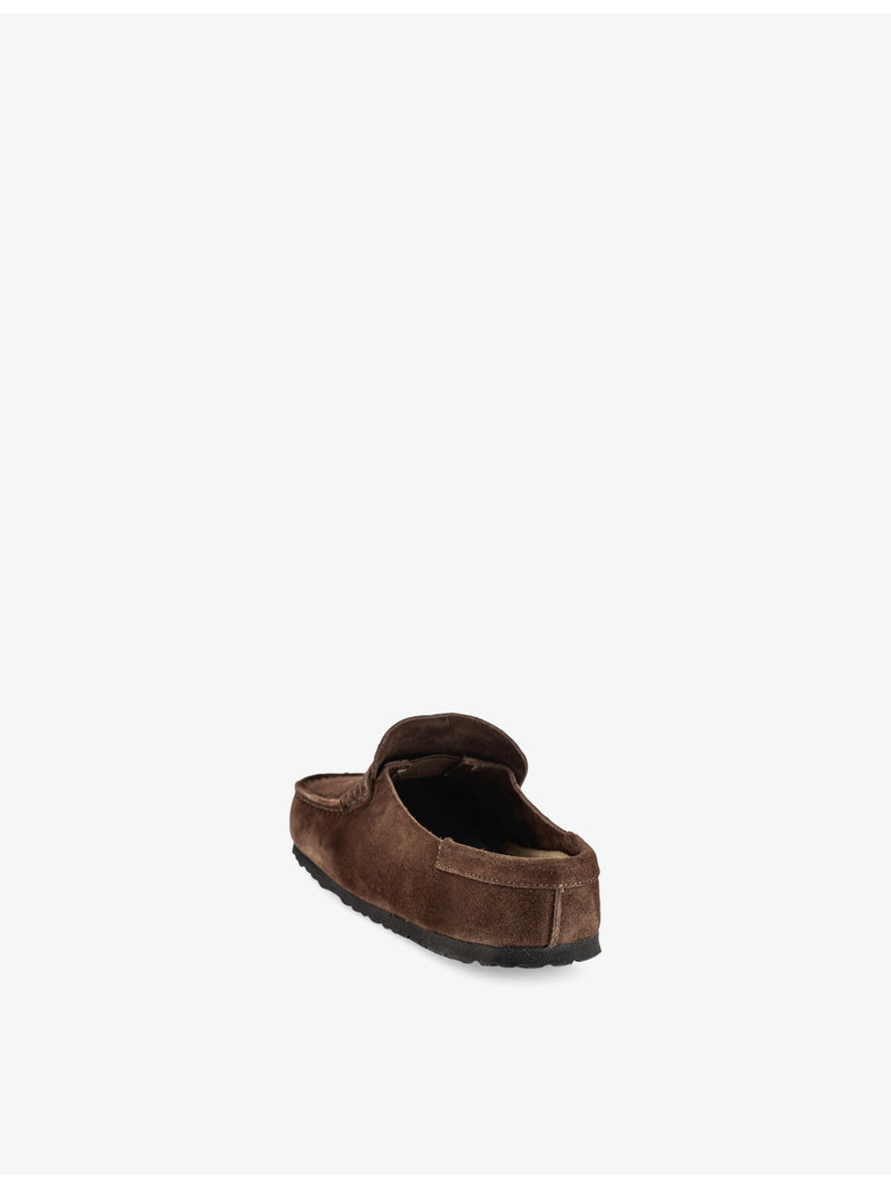 BIRKENSTOCK Naples Wrapped Suede Clogs outlook