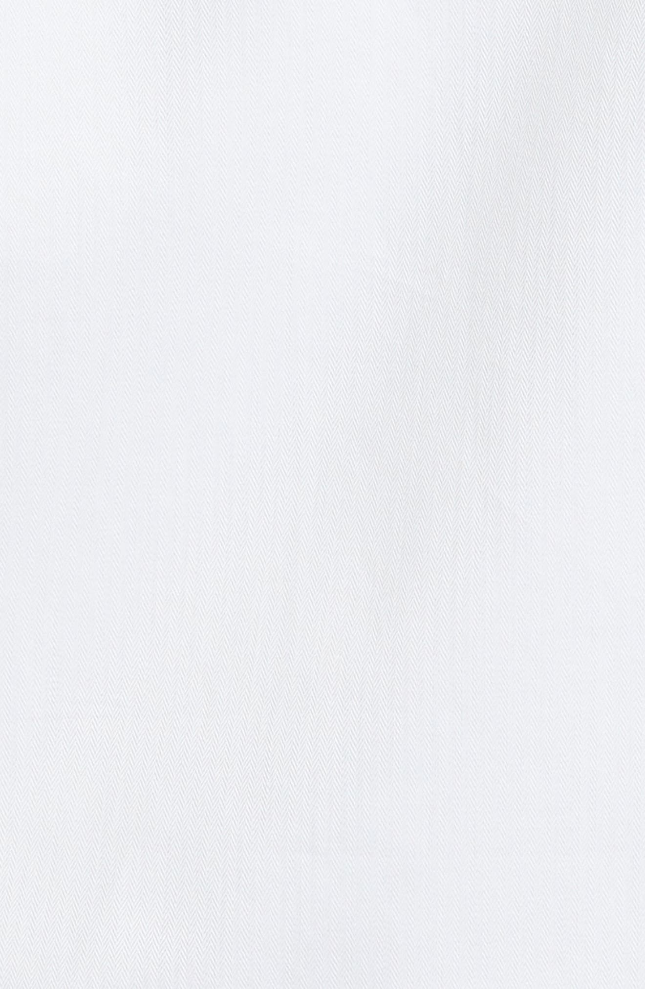 Microstripe Trecapi Cotton Button-Up Shirt - 6