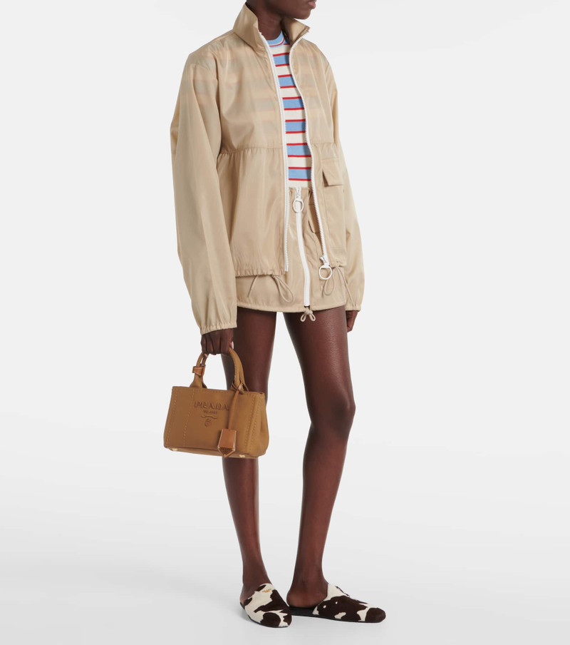 Prada Giardiniera Small canvas tote bag outlook