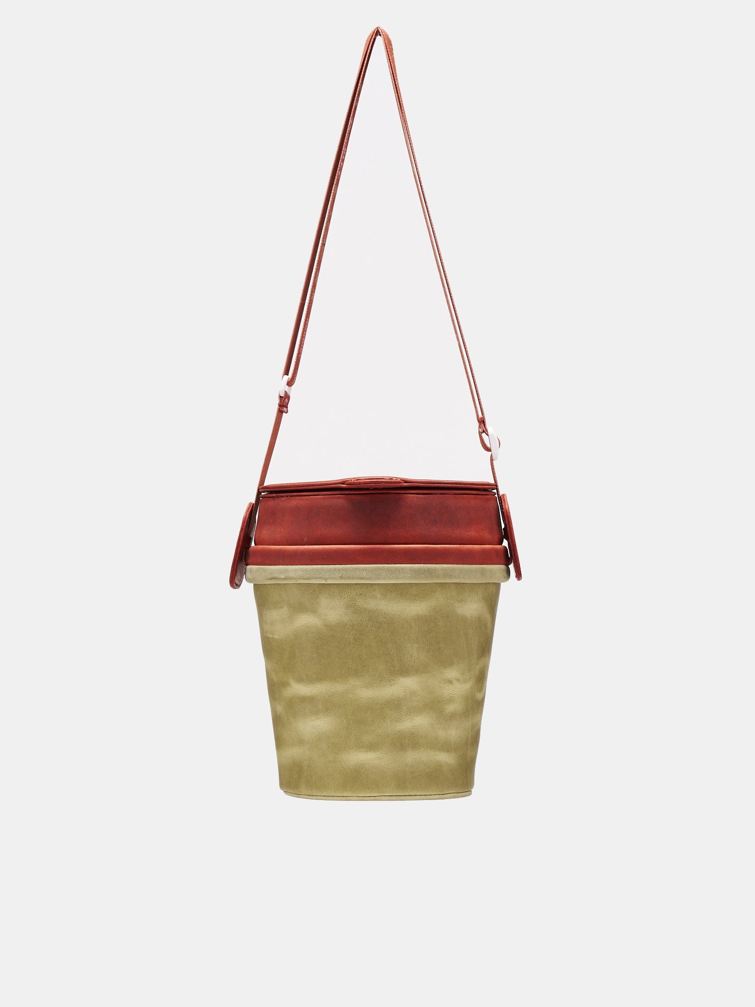 Leather Popcorn Bag - 1