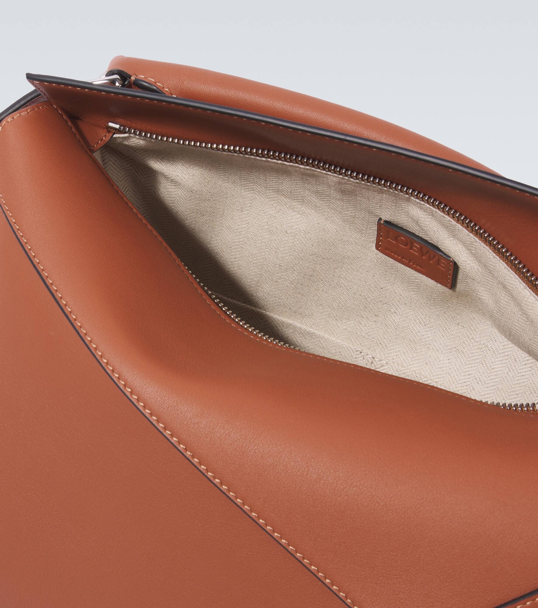 Puzzle Small leather shoulder bag - 4