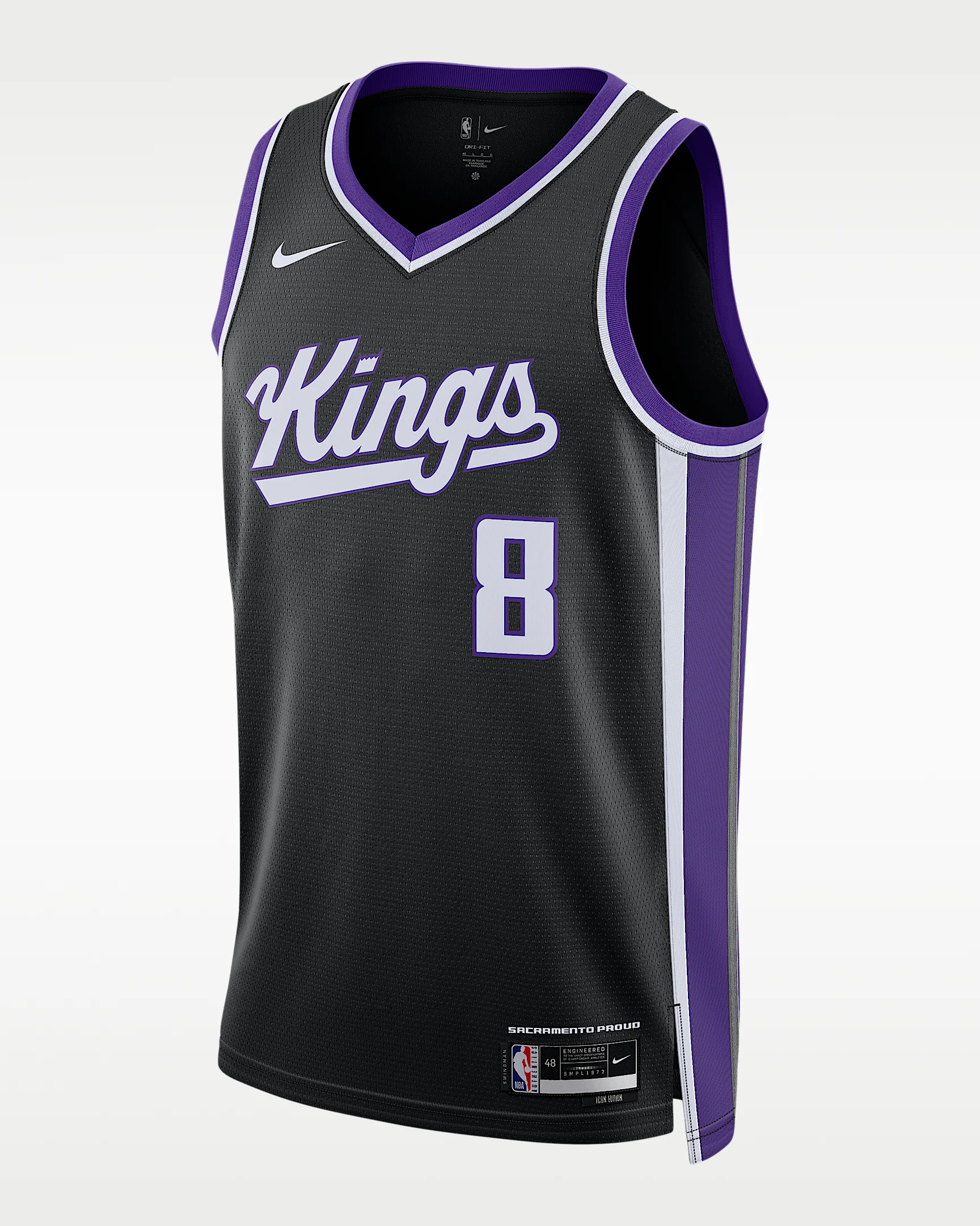 Sacramento Kings Icon Edition Nike Dri-FIT NBA Swingman Jersey - 1