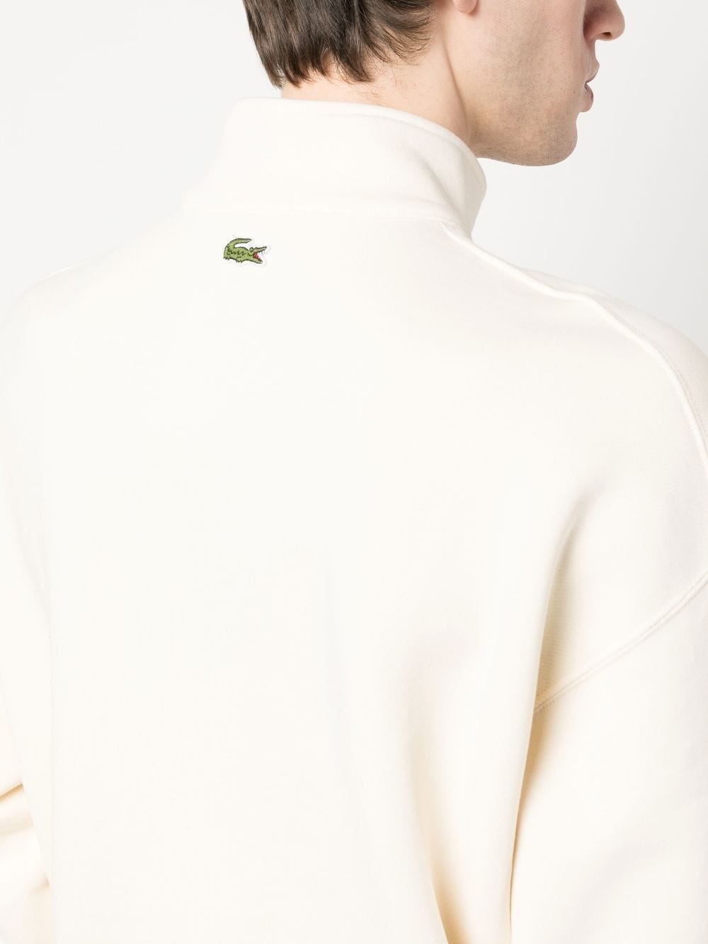 logo-patch high-neck sweatshirt - 5