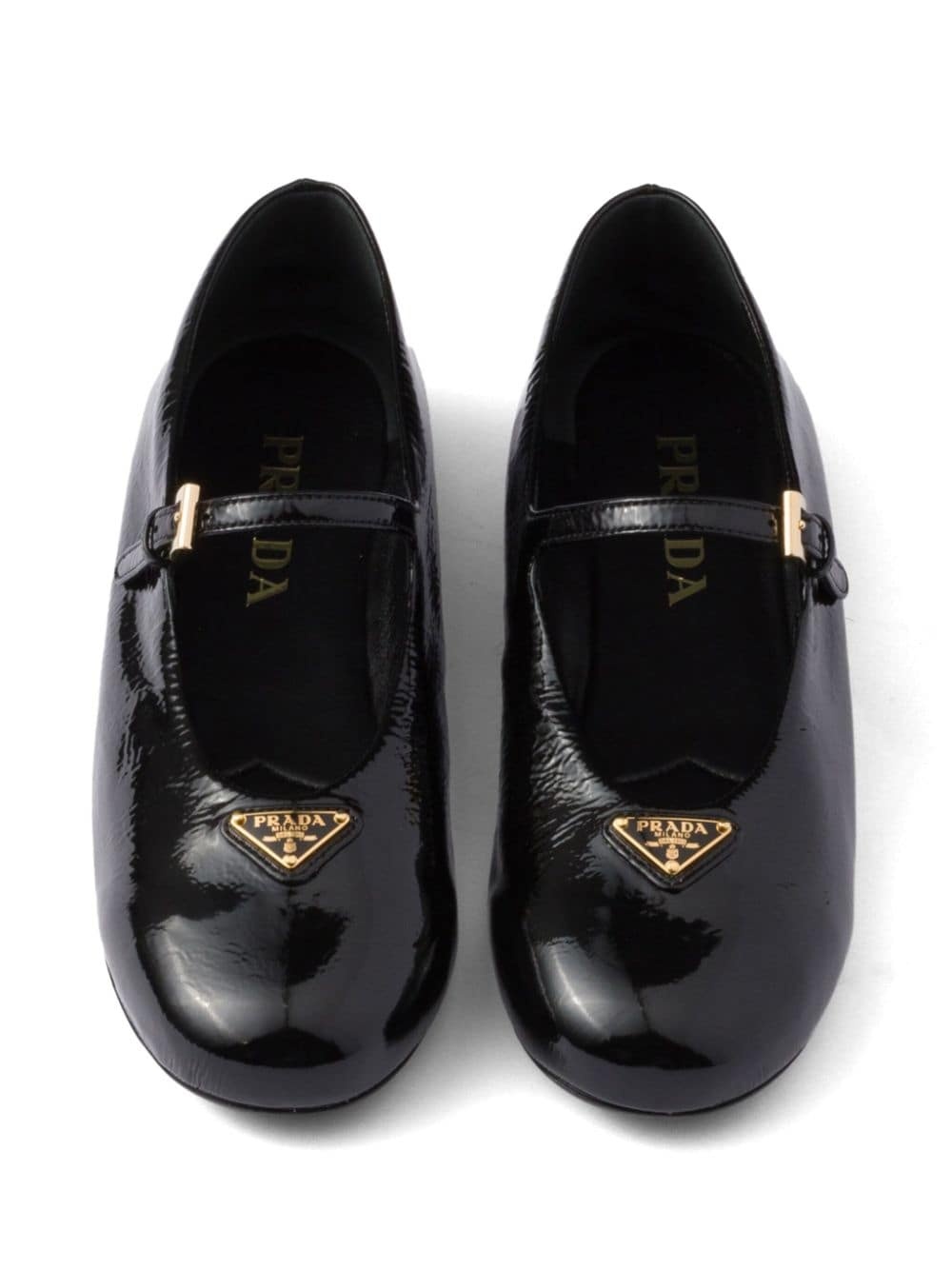 leather ballerina shoes - 5