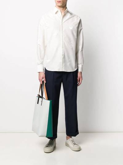 Lanvin Mother and Child printed shirt outlook