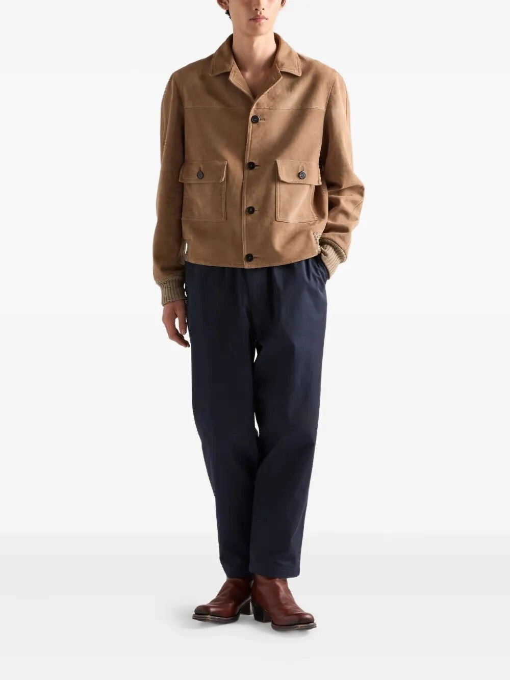 Prada Men Suede Jacket - 2