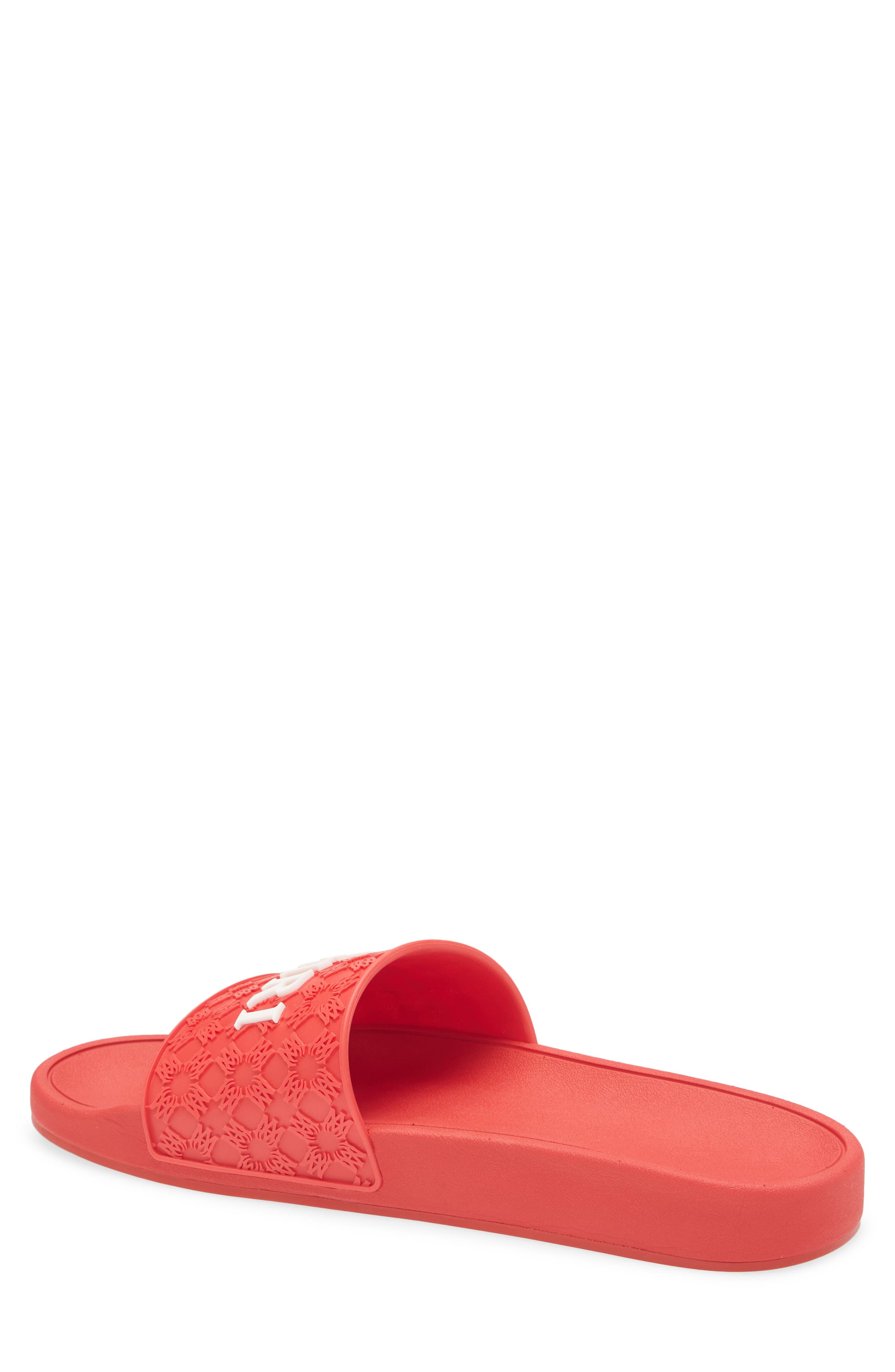AMIRI MA Quad Slide Sandal in True Red at Nordstrom - 2