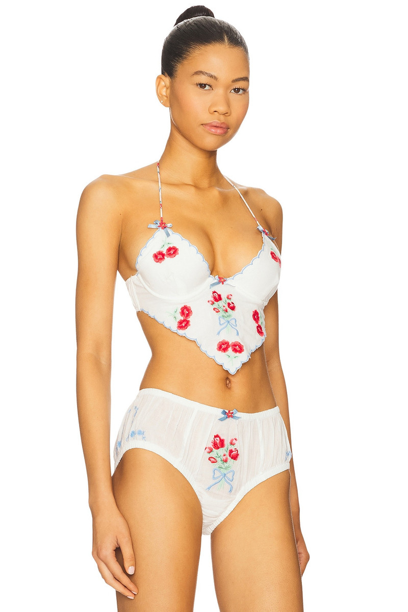 For Love & Lemons Forget Me Not Bra Top outlook