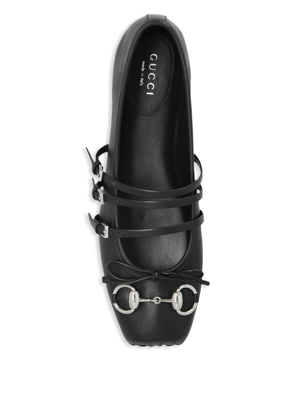 Horsebit ballerina shoes - 4