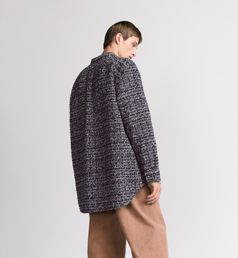 DIOR AND LEWIS HAMILTON Officer Collar Shirt 4