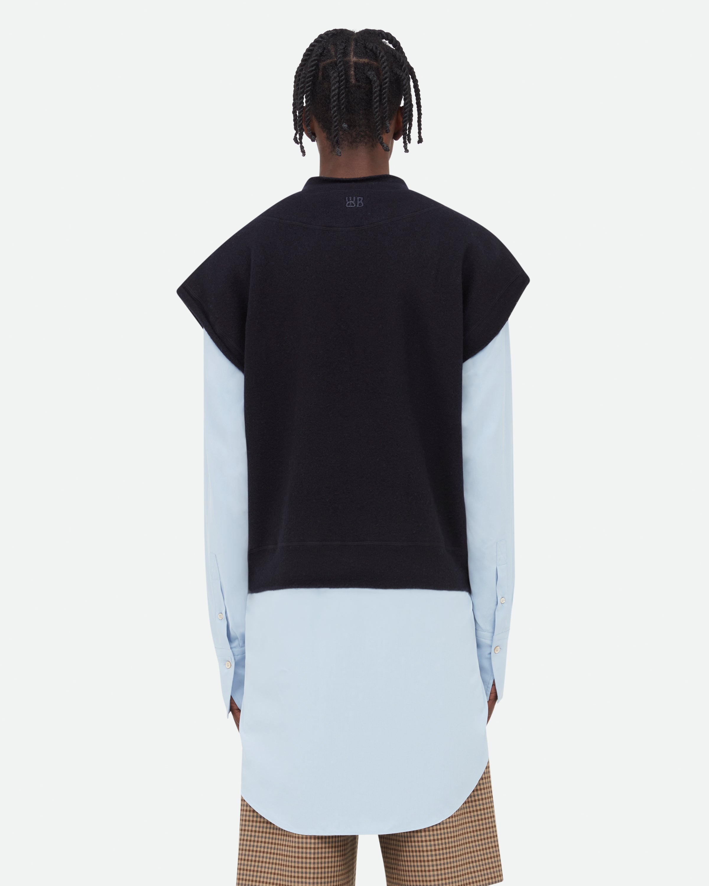 WALES BONNER Howard Knit Vest | REVERSIBLE
