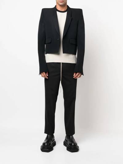 Rick Owens tapered track pants outlook