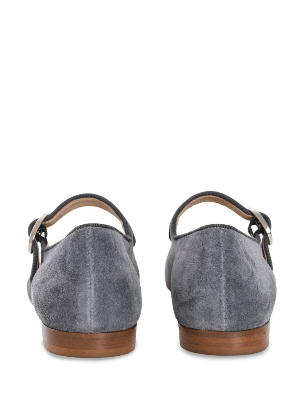 suede Mary Jane ballerina shoes - 4