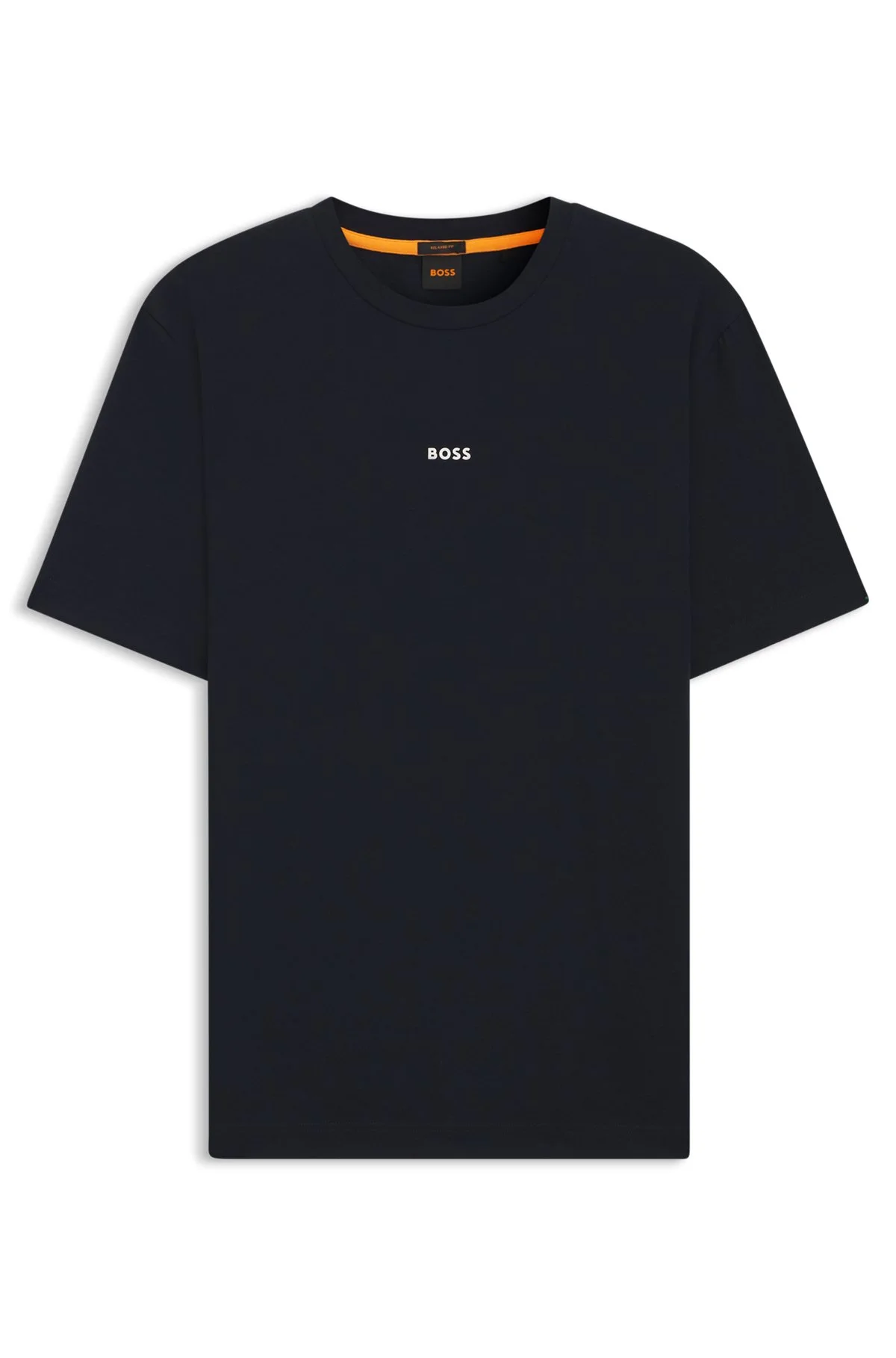 RELAXED-FIT T-SHIRT IN STRETCH COTTON WITH LOGO PRINT - 1