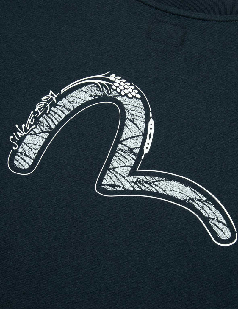 MULTI KAMON PRINT RELAX FIT T-SHIRT 7