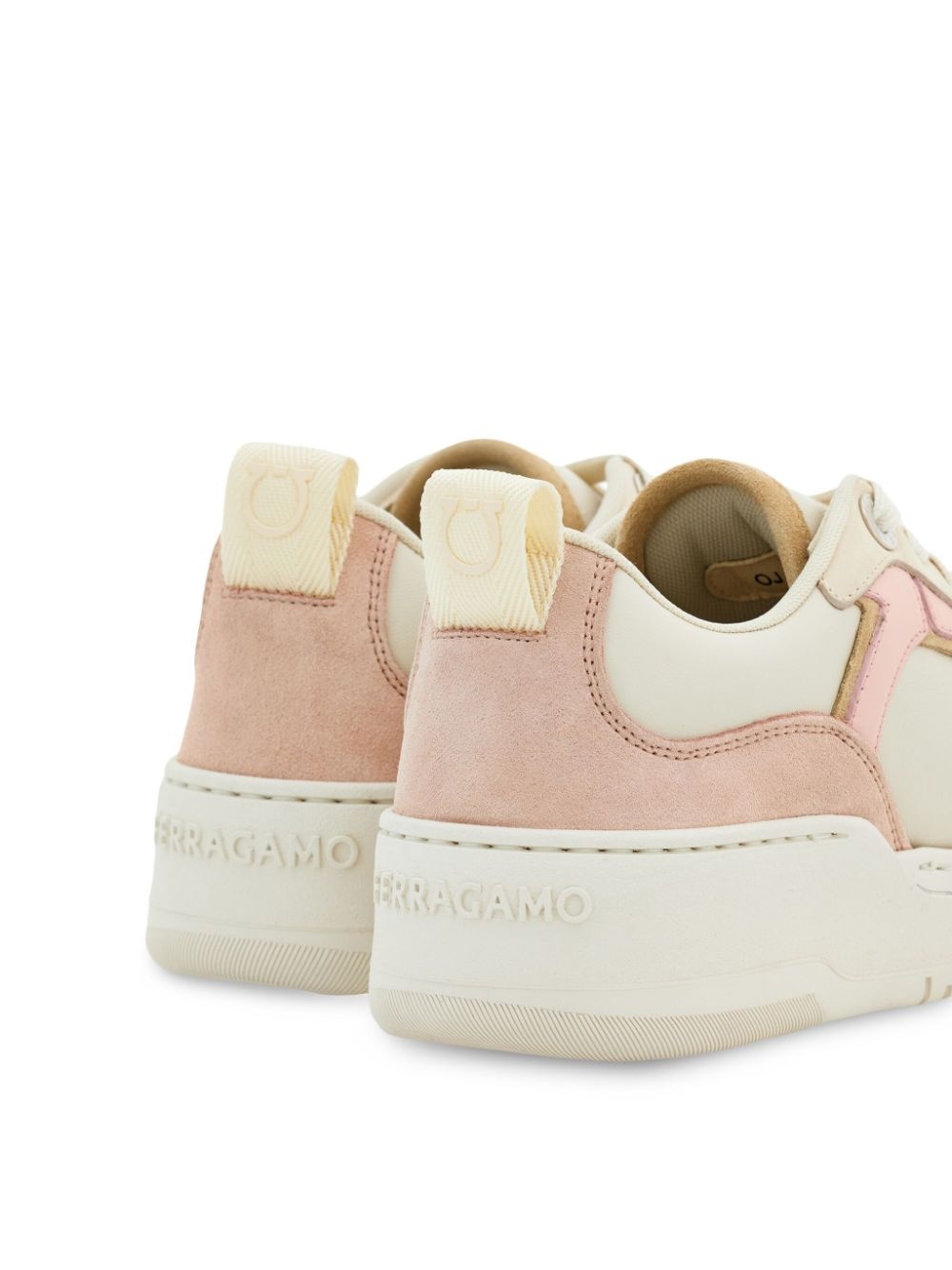 Gancini lace-up sneakers - 3