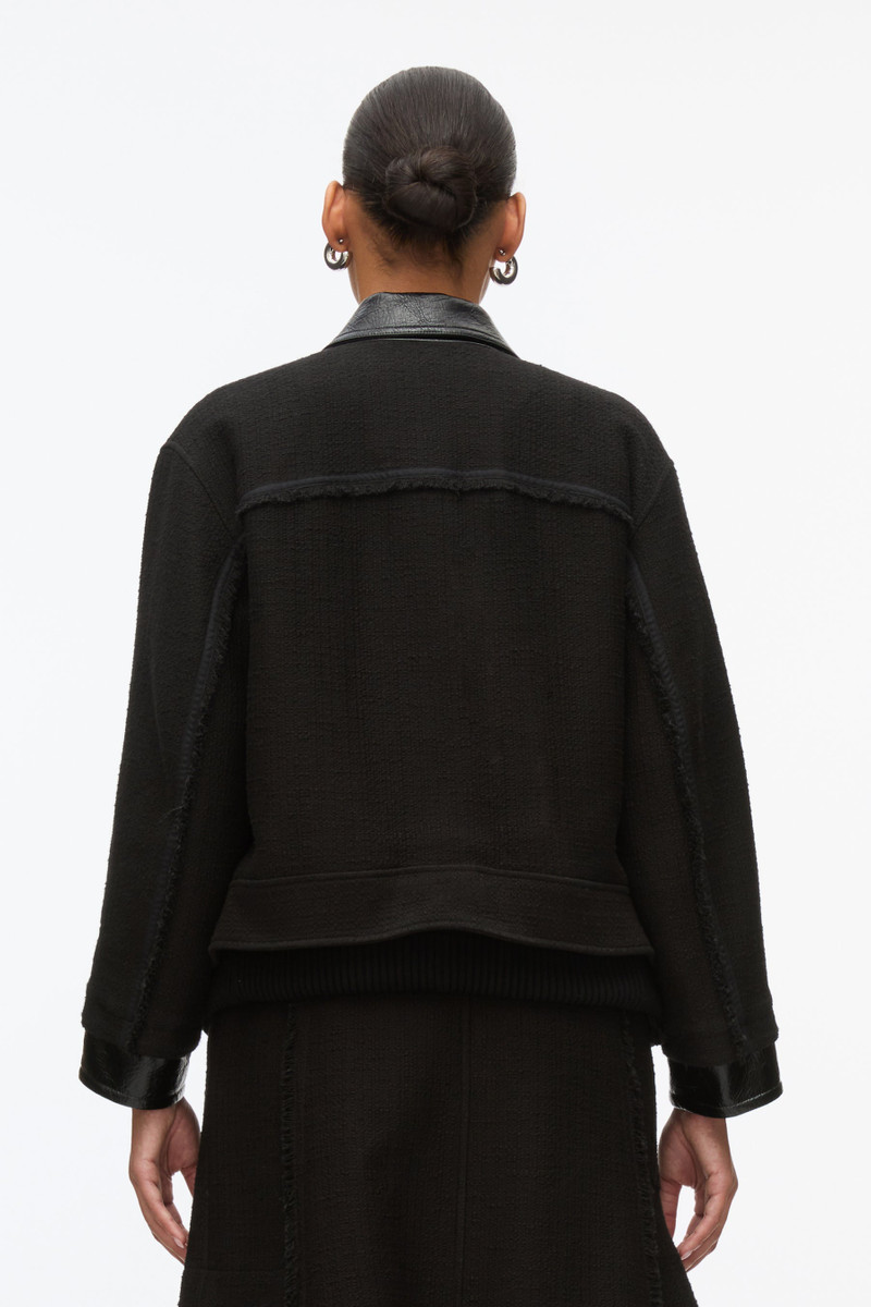 Hybrid Tweed Moto Jacket 4