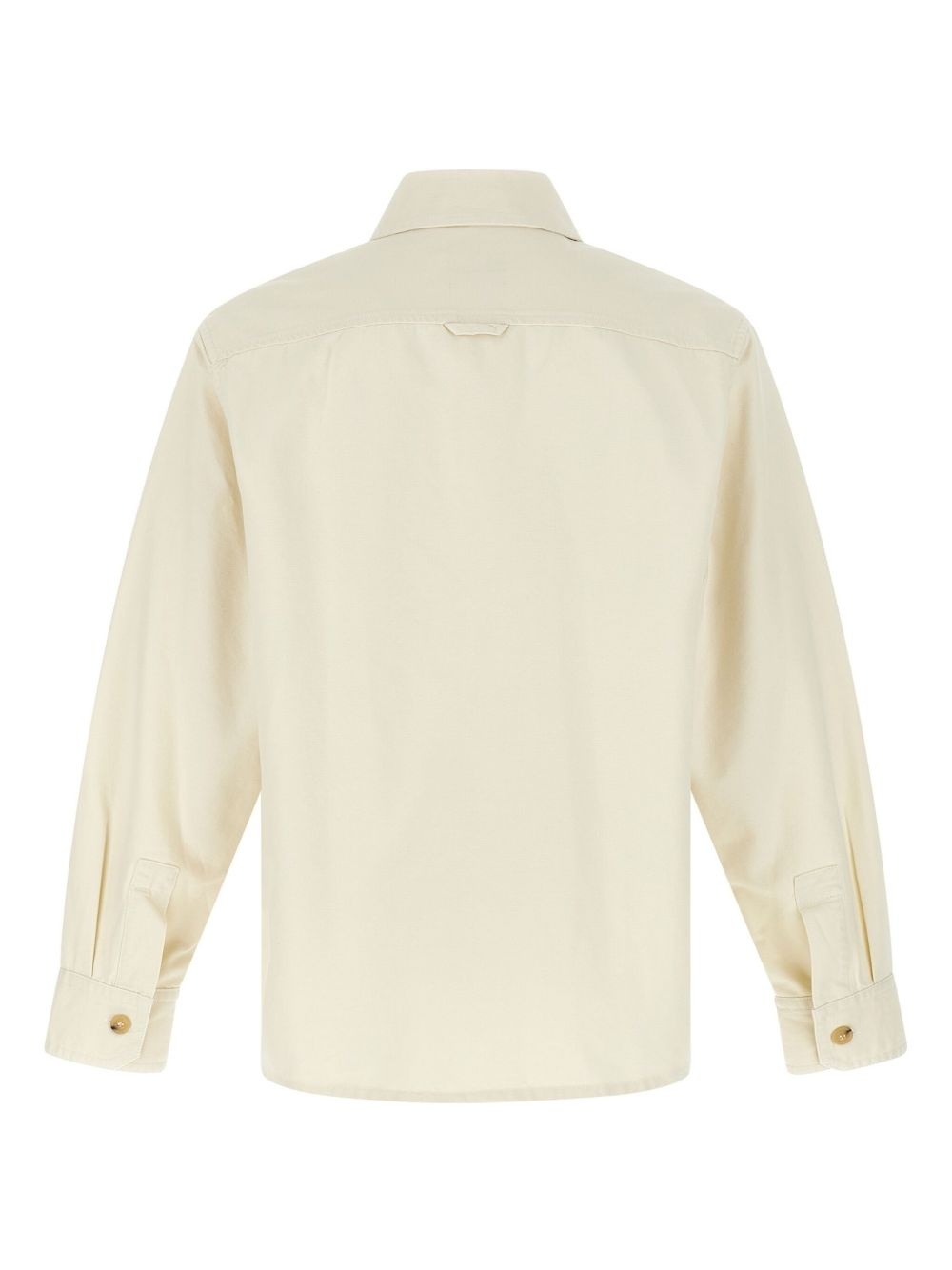 logo-embroidered shirt - 2